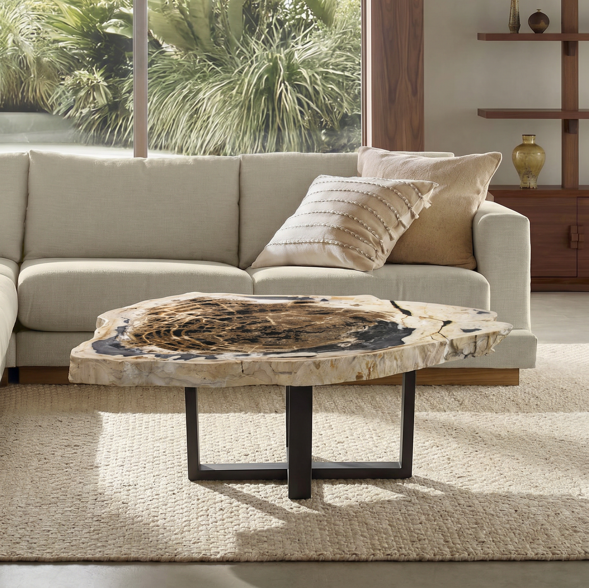 Petrified Wood Tables