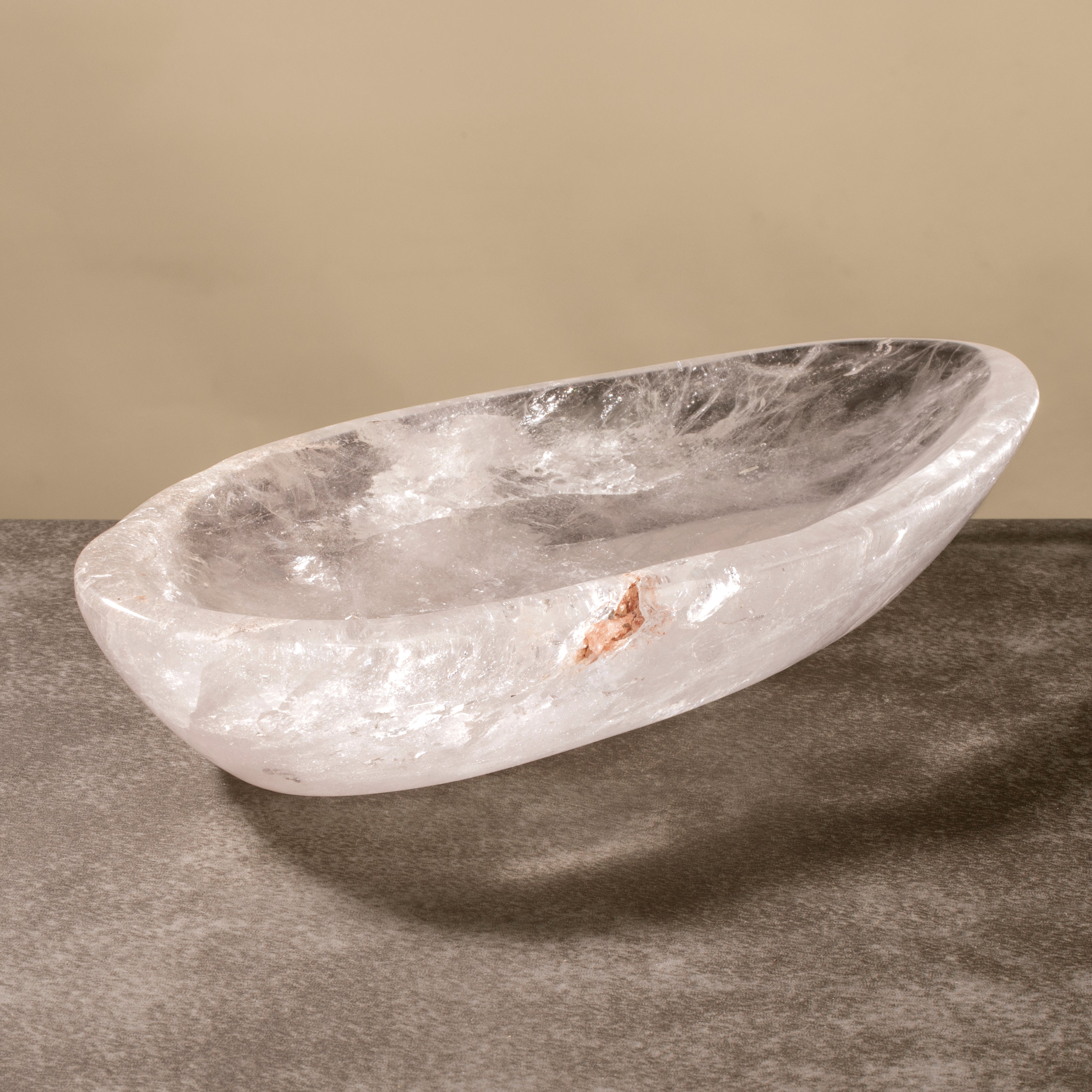 Quartz Bowl from Madagascar - 9.25"