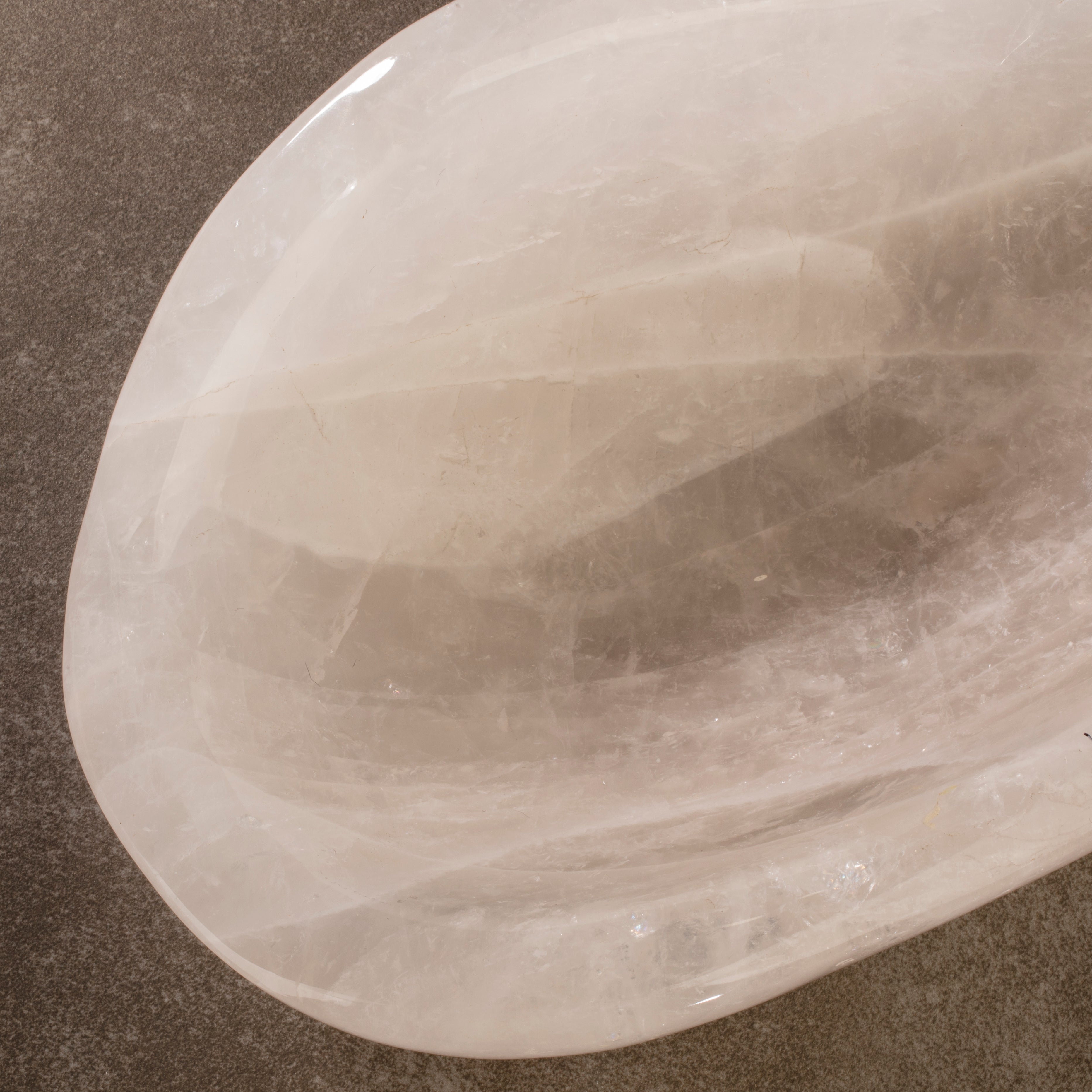 Quartz Bowl from Madagascar - 9.25"