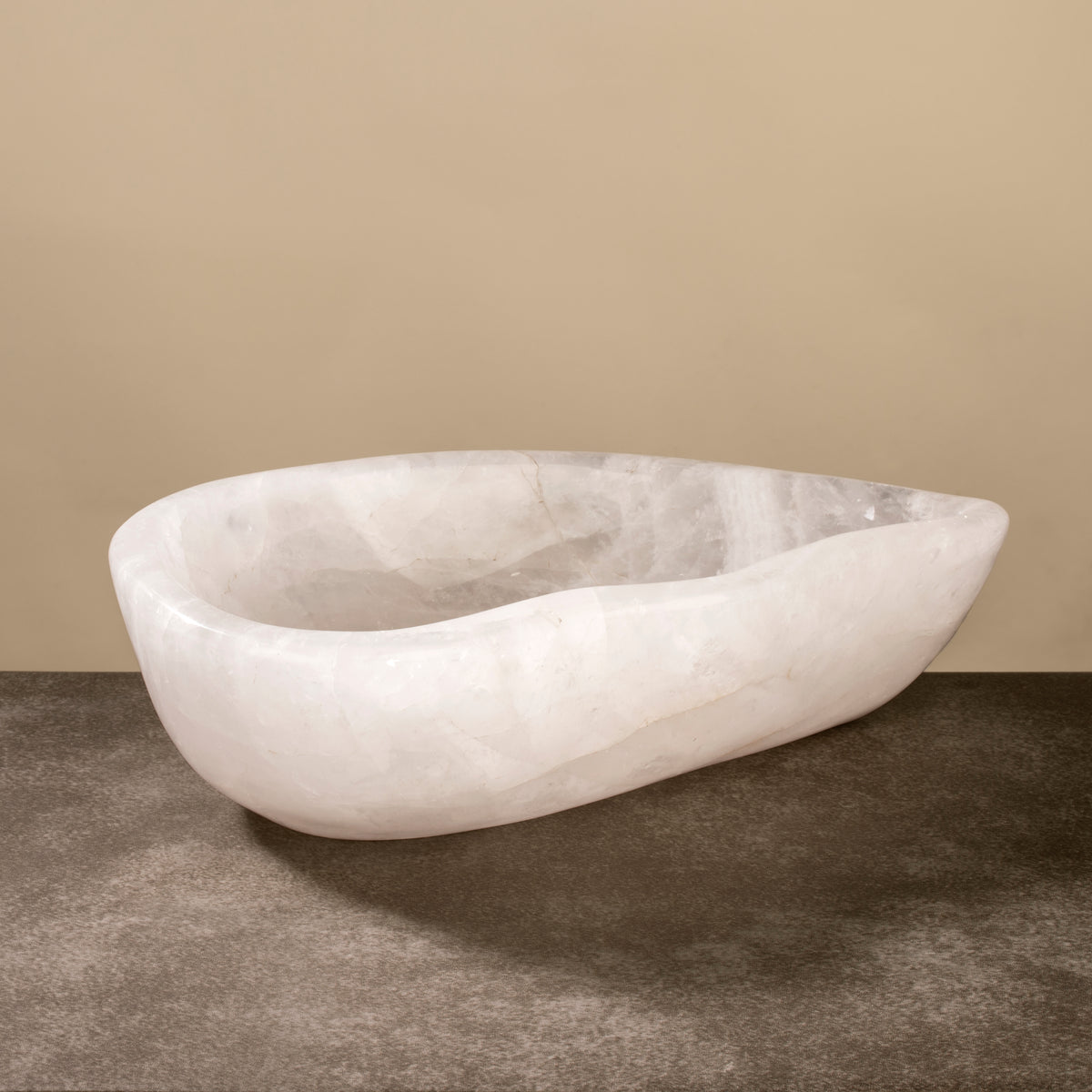 Quartz Bowl from Madagascar - 11.25"