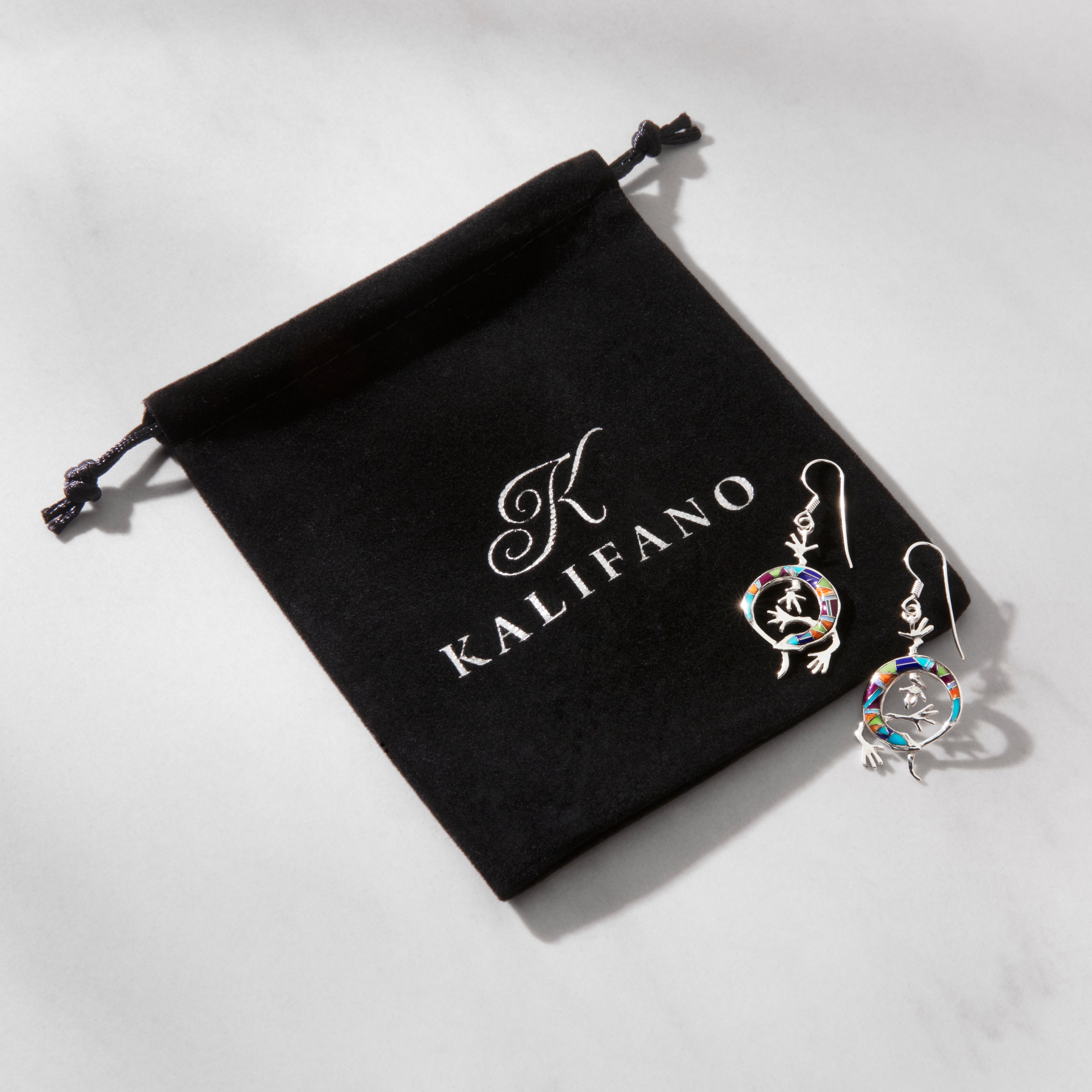 Multi Gemstone USA Handmade with 925 Sterling Silver Earrings with French Hook Backing