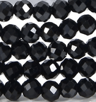3mm Black Spinal Faceted 31