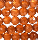 3mm Orange Garnet Faceted 31