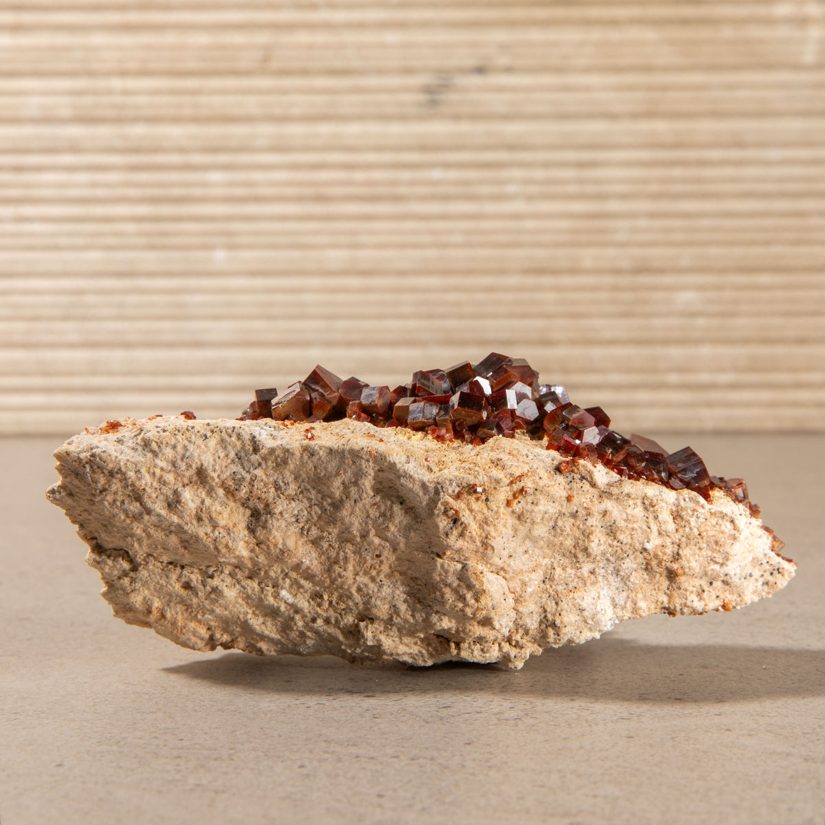 5.5" Natural Vanadinite Cluster