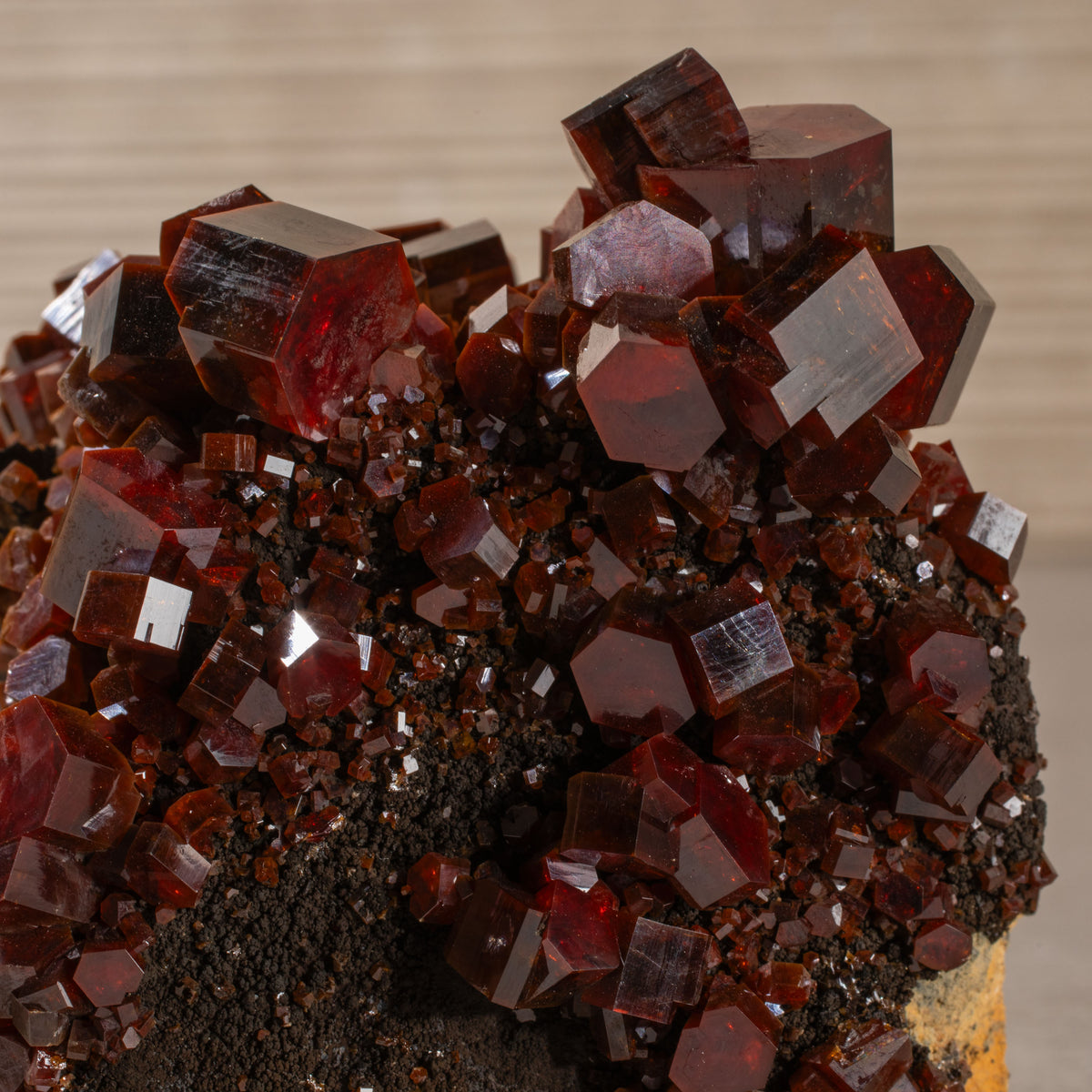 Natural Vanadinite Cluster - 3.5" / 300 g