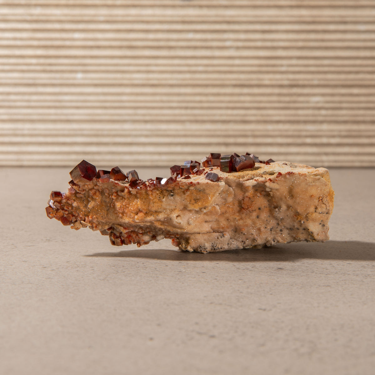 Natural Vanadinite Cluster - 4.5" / 200 g