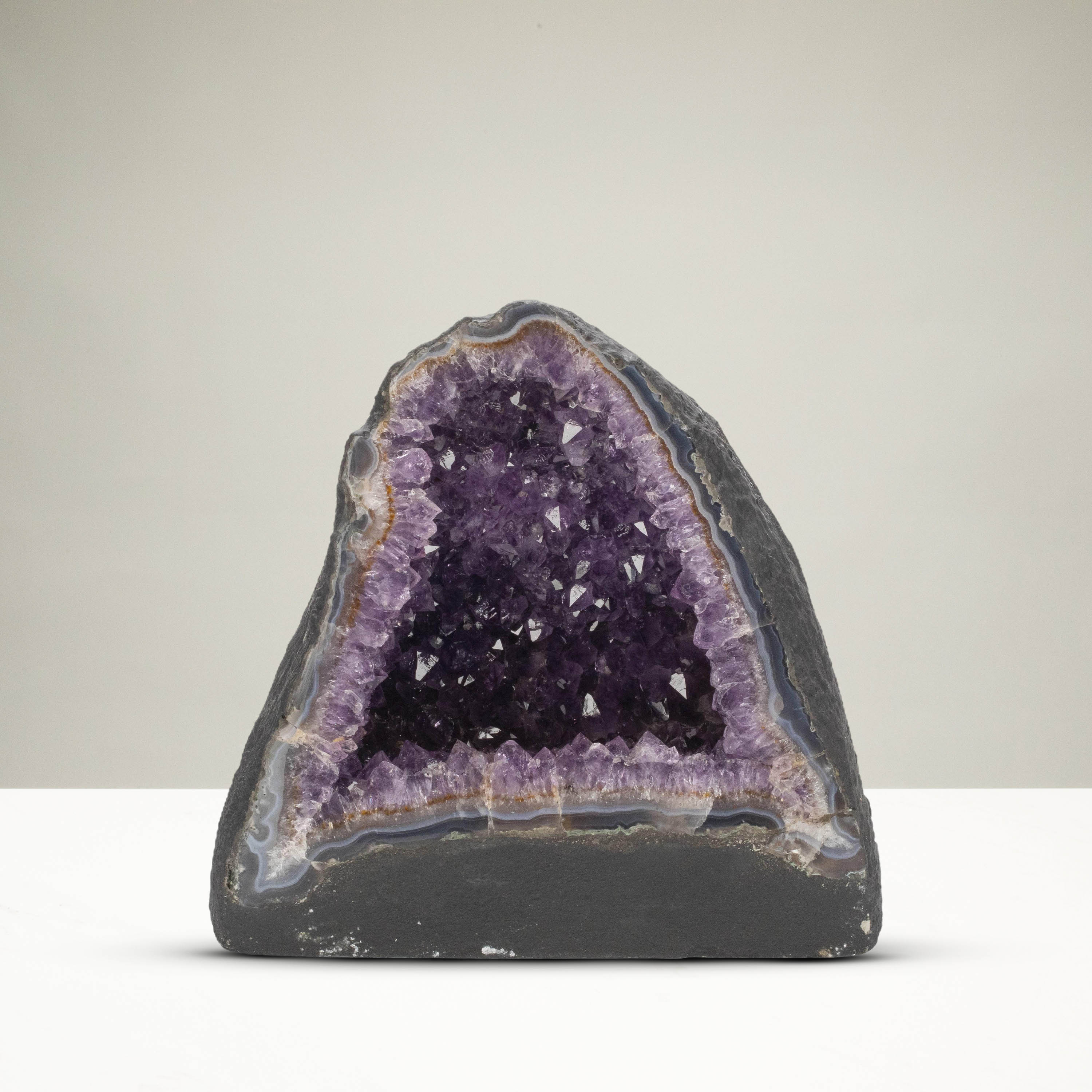 Kalifano Amethyst Amethyst Geode Cathedral - 12" / 44 lbs BAG6400.003