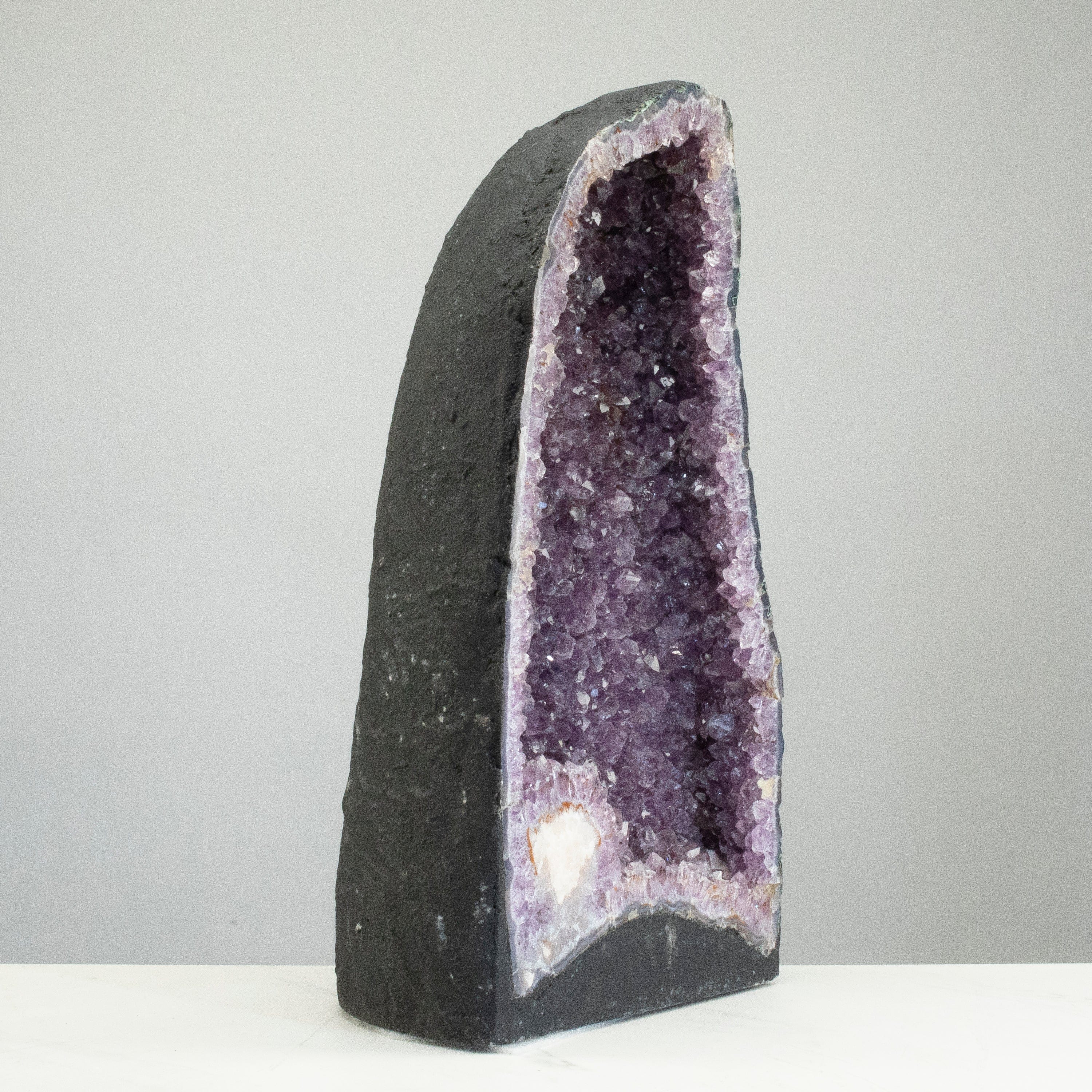 Kalifano Amethyst Amethyst Geode Cathedral from Brazil - 19" / 47.1lbs BAG6400.007