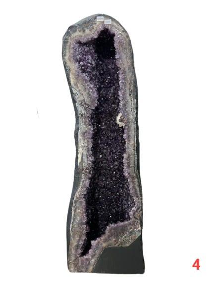 Kalifano Amethyst Amethyst Geode Cathedral from Brazil - 44" / 364 lbs BAG52000.004