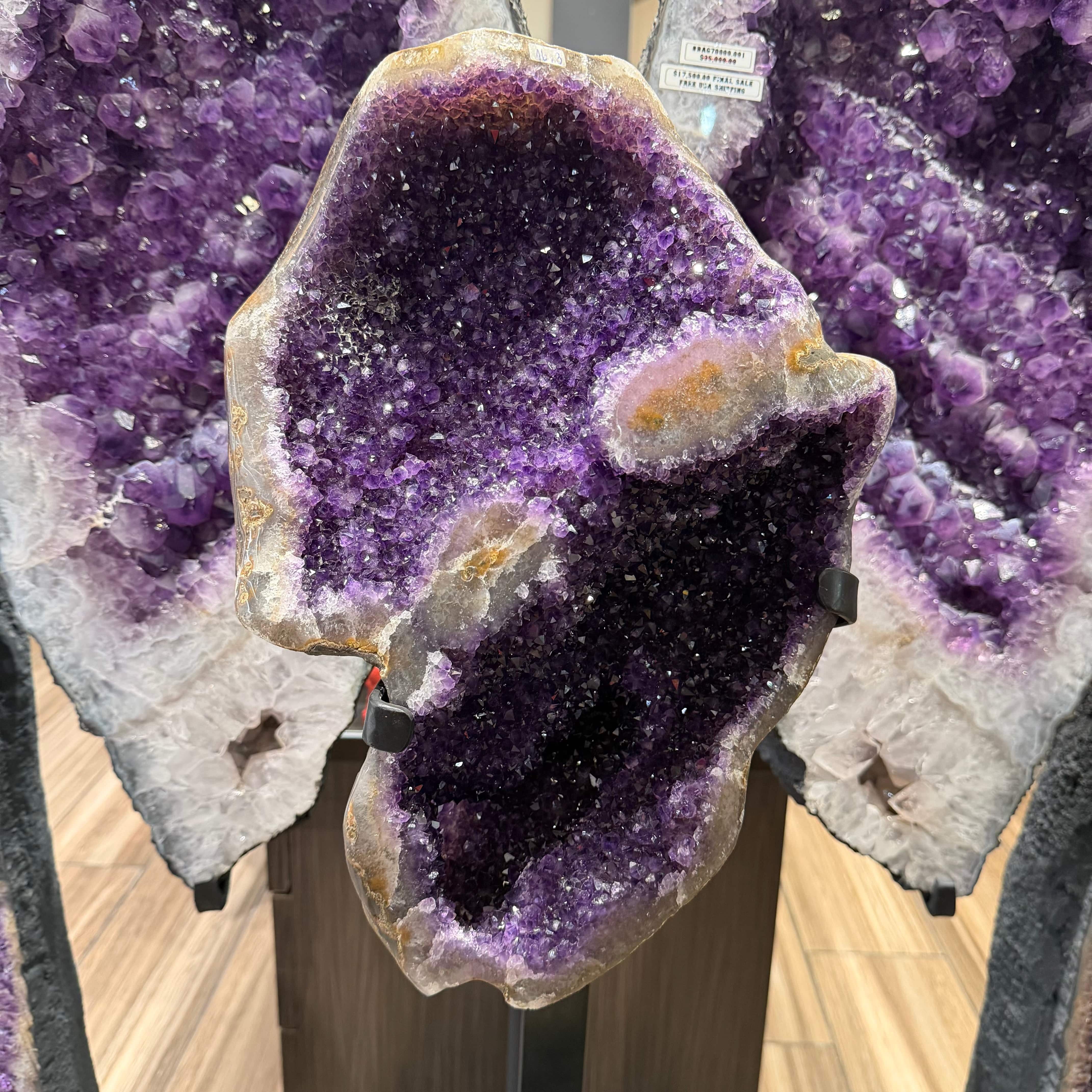 Kalifano Amethyst Amethyst Geode from Uruguay UAG15000.005