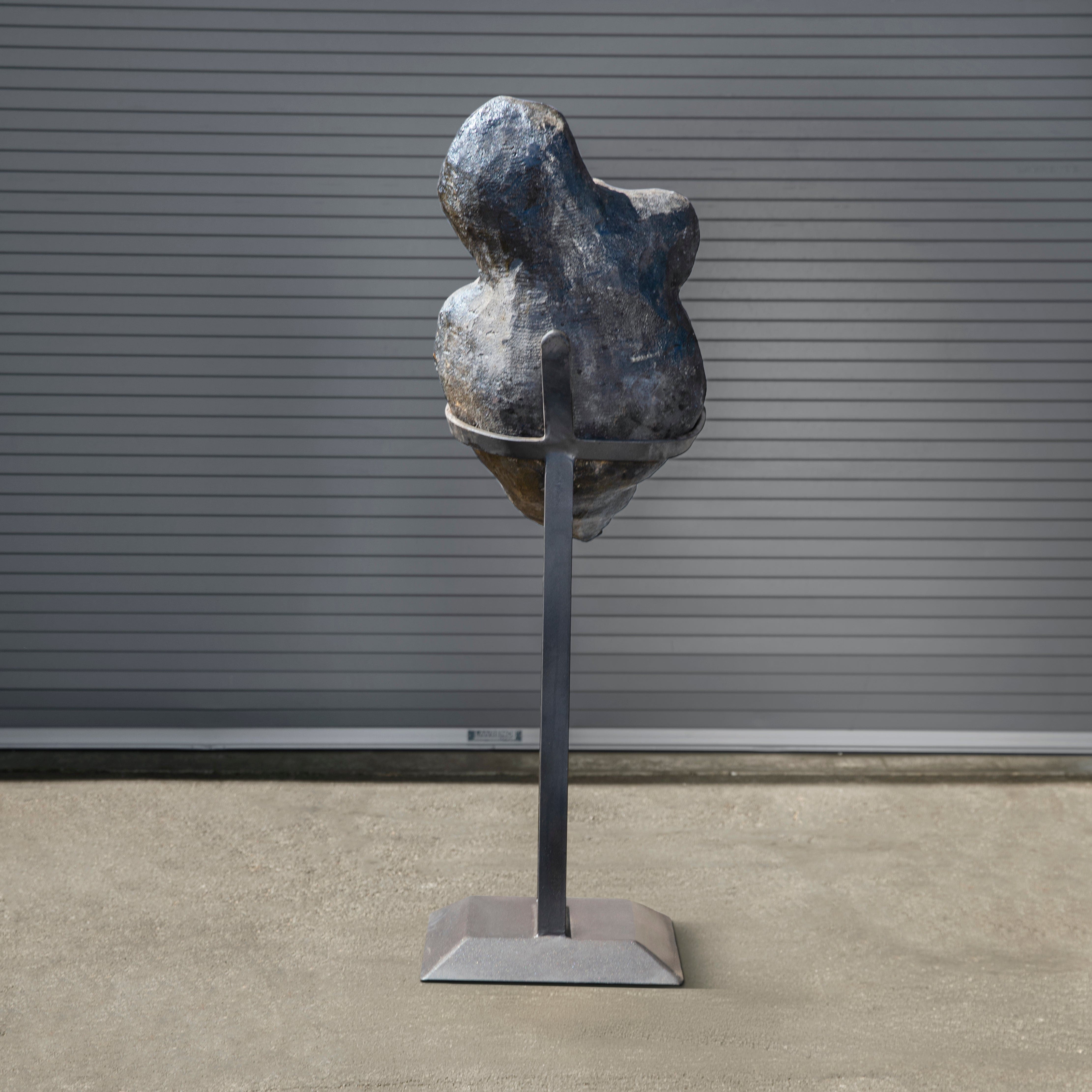 Kalifano Amethyst Amethyst Geode on Custom Stand from Uruguay - 62 in / 235 lbs UAG60000.002