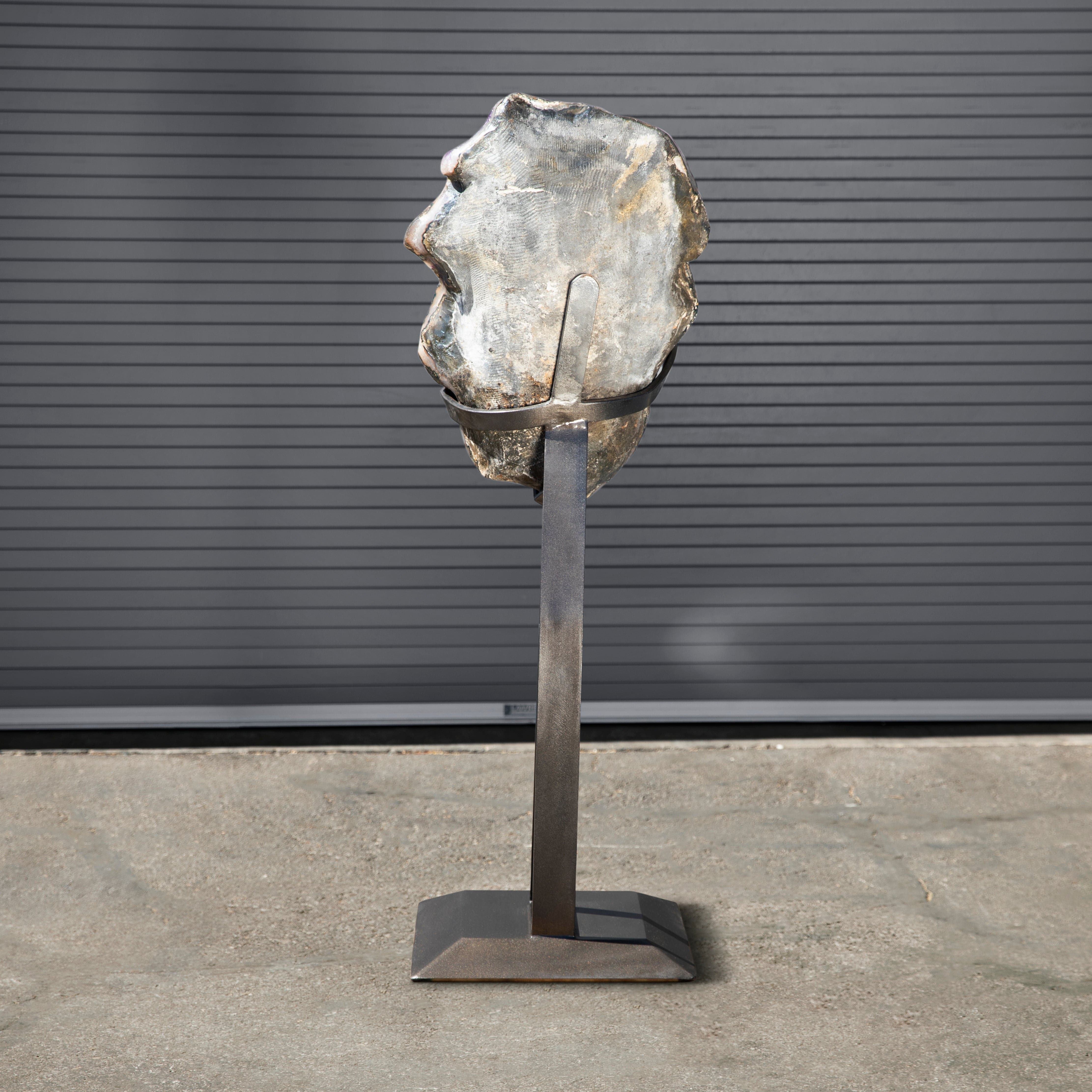 Kalifano Amethyst Amethyst Geode on Custom Stand from Uruguay - 62 in / 317 lbs UAG68000.001