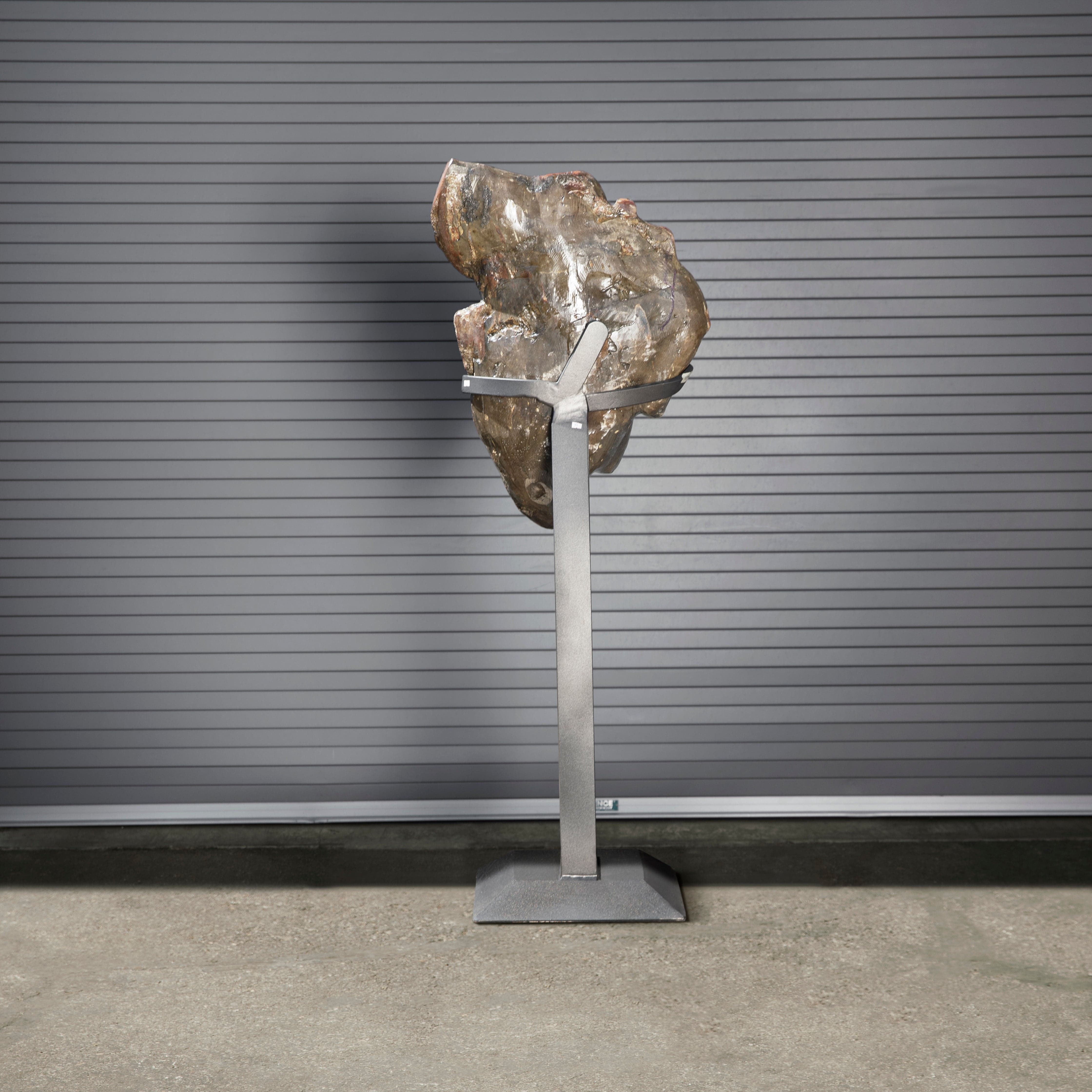 Kalifano Amethyst Amethyst Geode on Custom Stand from Uruguay - 64 in / 275 lbs UAG90000.002