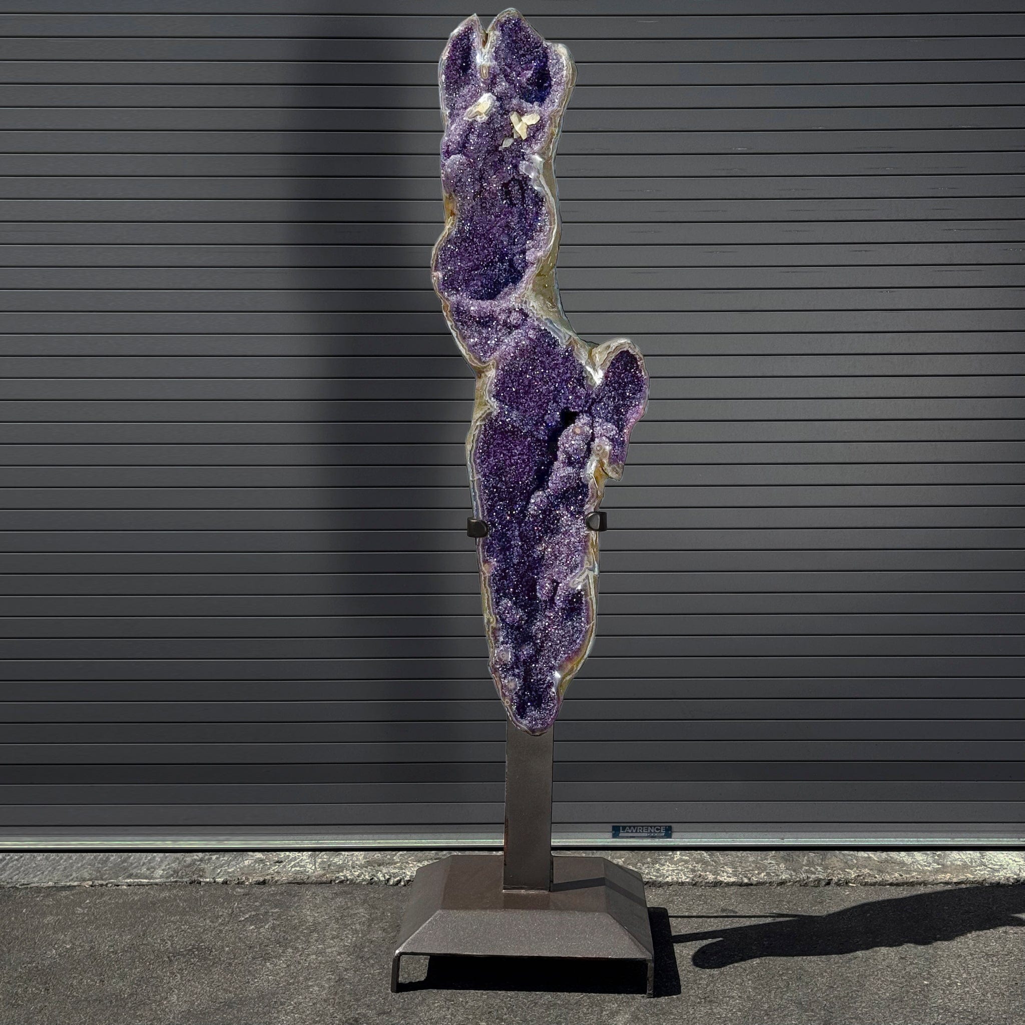 Kalifano Amethyst Amethyst Geode on Custom Stand from Uruguay - 80 in / 441 lbs UAG160000.001