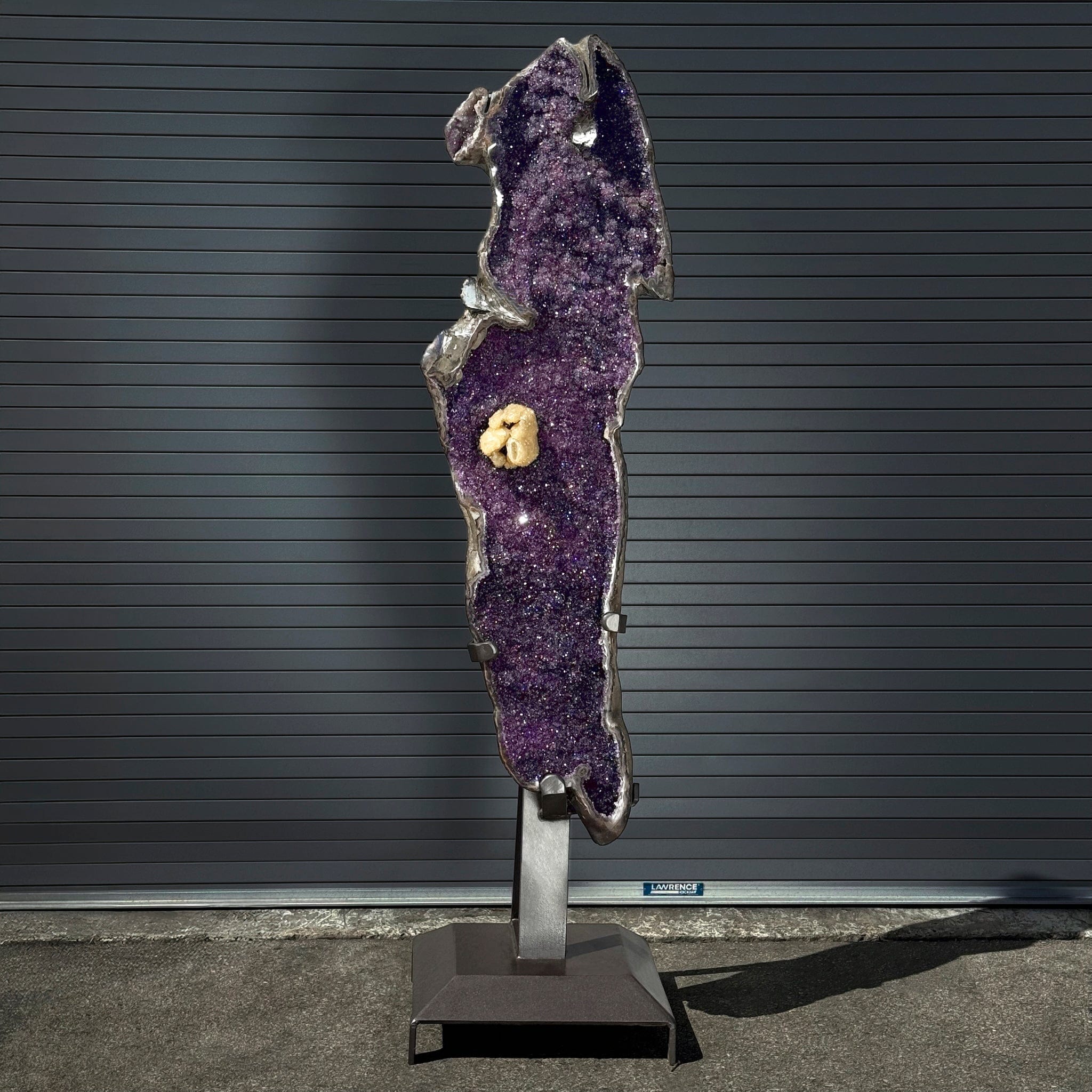 Kalifano Amethyst Amethyst Geode on Custom Stand from Uruguay - 81 in / 507 lbs UAG176000.001