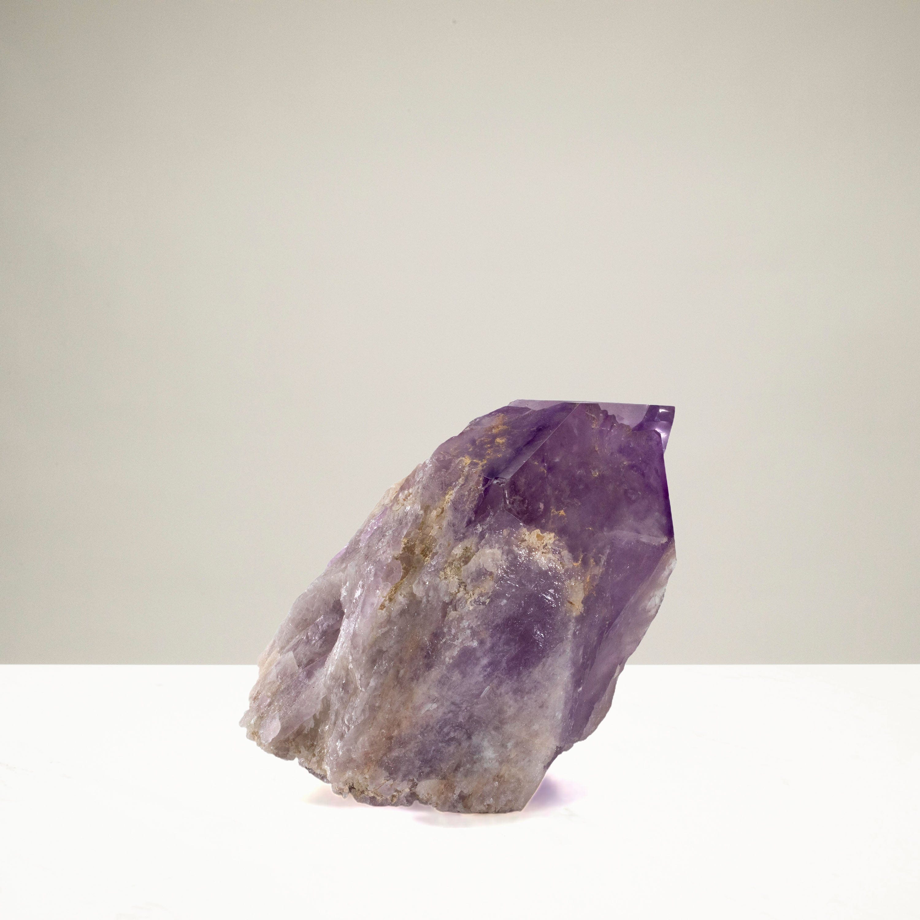 Kalifano Amethyst Brazilian Amethyst Point- 5" / 1,750 grams AP900