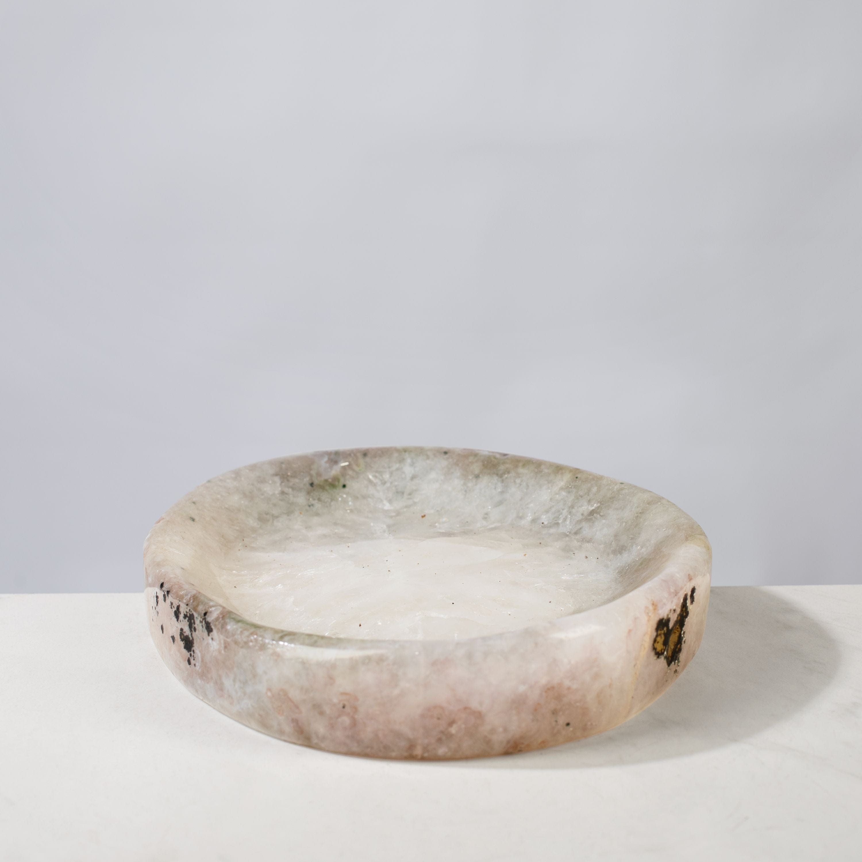 Kalifano Amethyst Natural Amethyst Crystal Bowl from Brazil - 10.5" BOWL2100.001