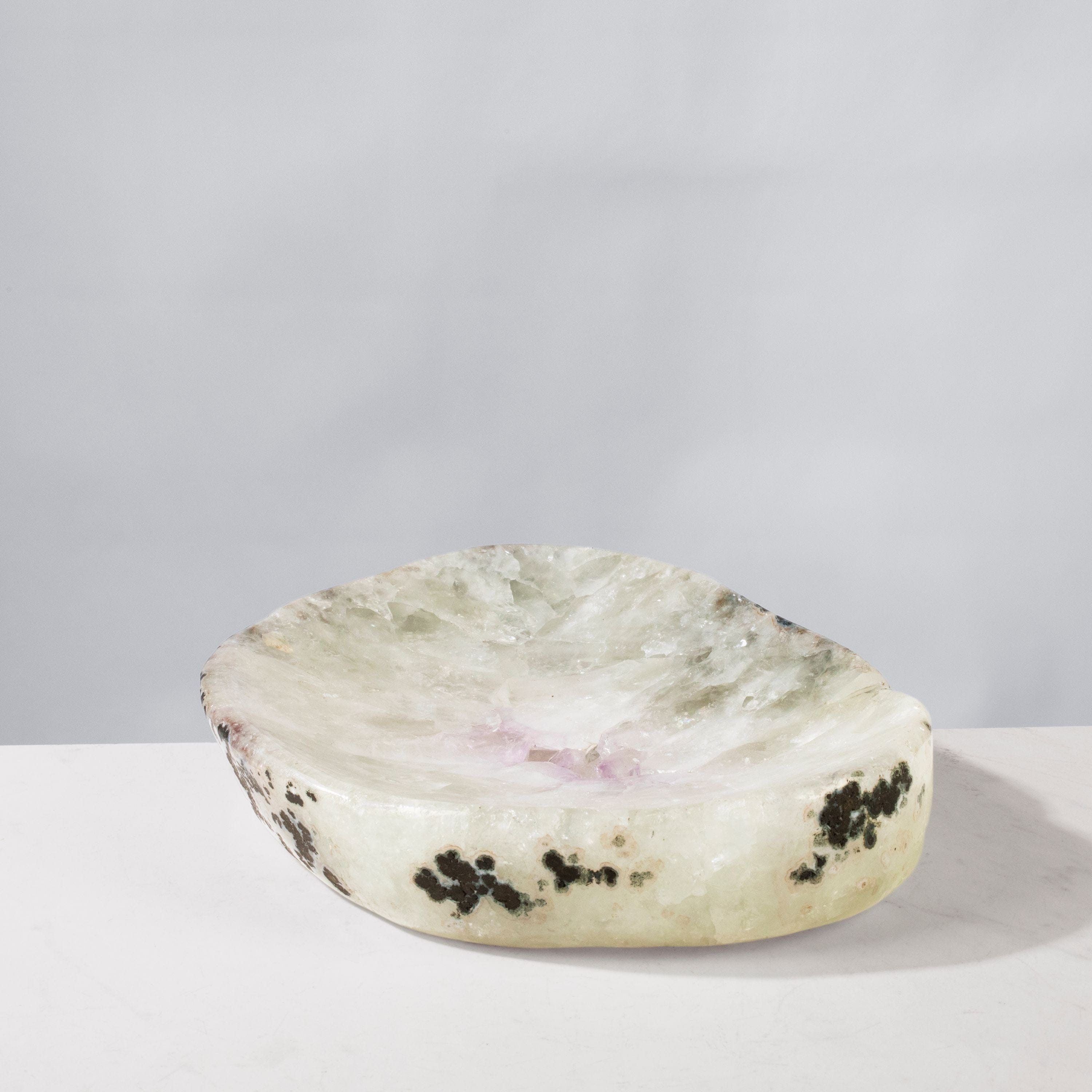Kalifano Amethyst Natural Amethyst Crystal Bowl from Brazil - 11.5" BOWL2600.001
