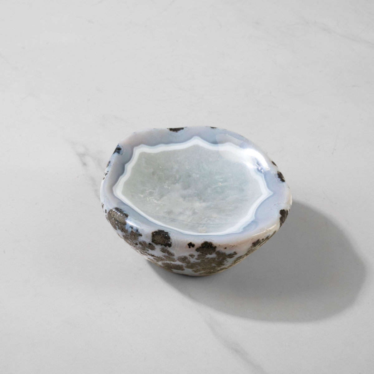 Kalifano Amethyst Natural Amethyst Crystal Bowl from Brazil - 4" BOWL300.001