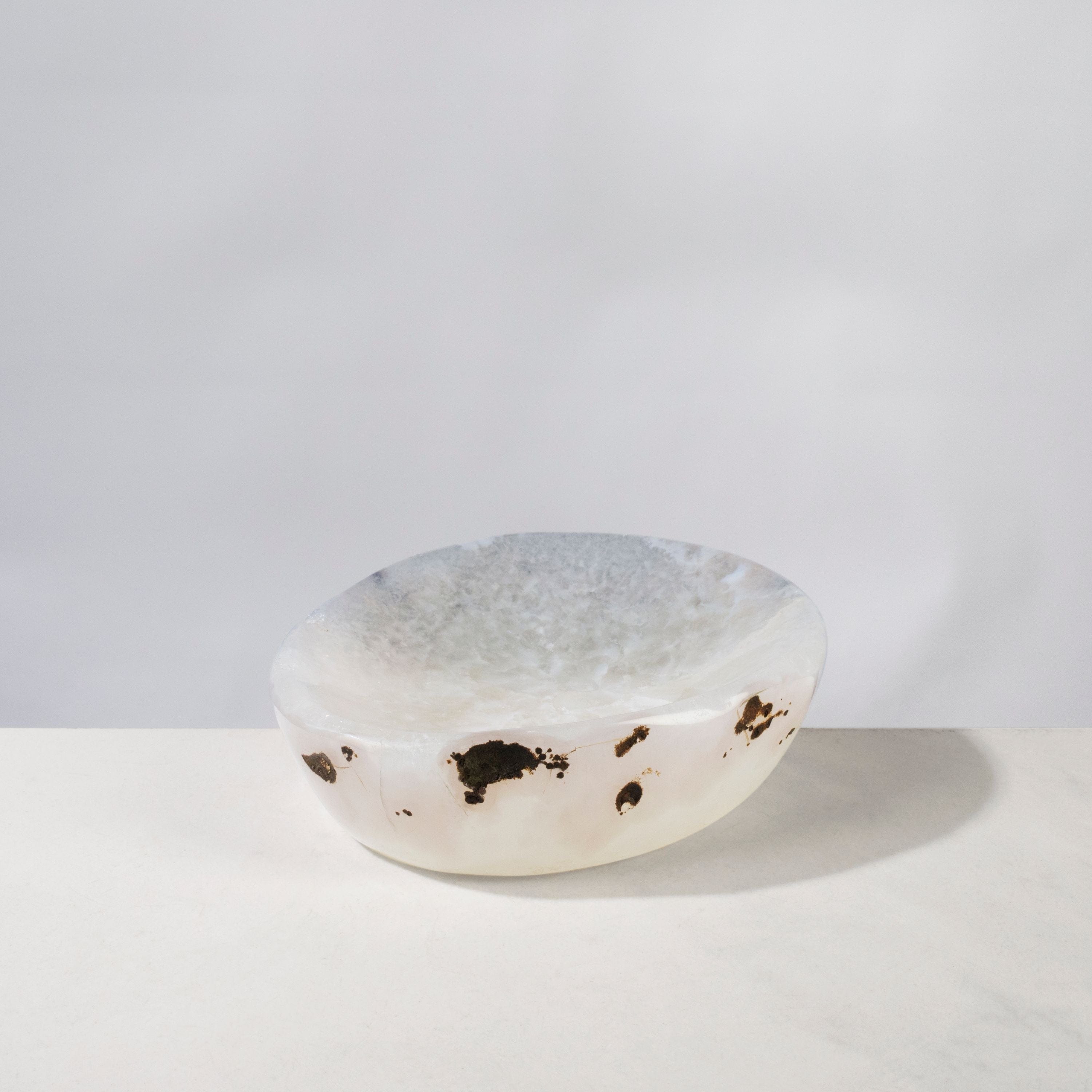Kalifano Amethyst Natural Amethyst Crystal Bowl from Brazil - 5.75" BOWL600.003