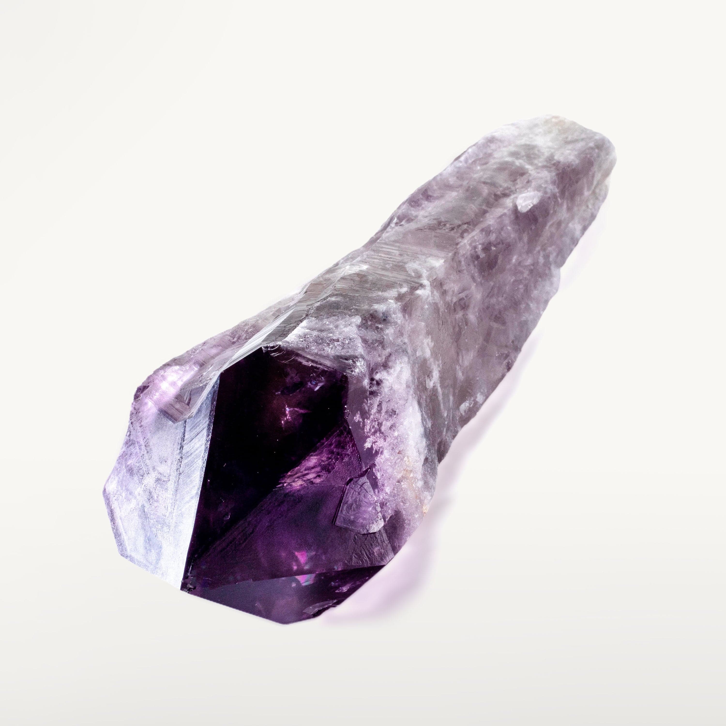 Kalifano Amethyst Natural Elestial Amethyst Point - 10 in. / 2 lbs ALW1000