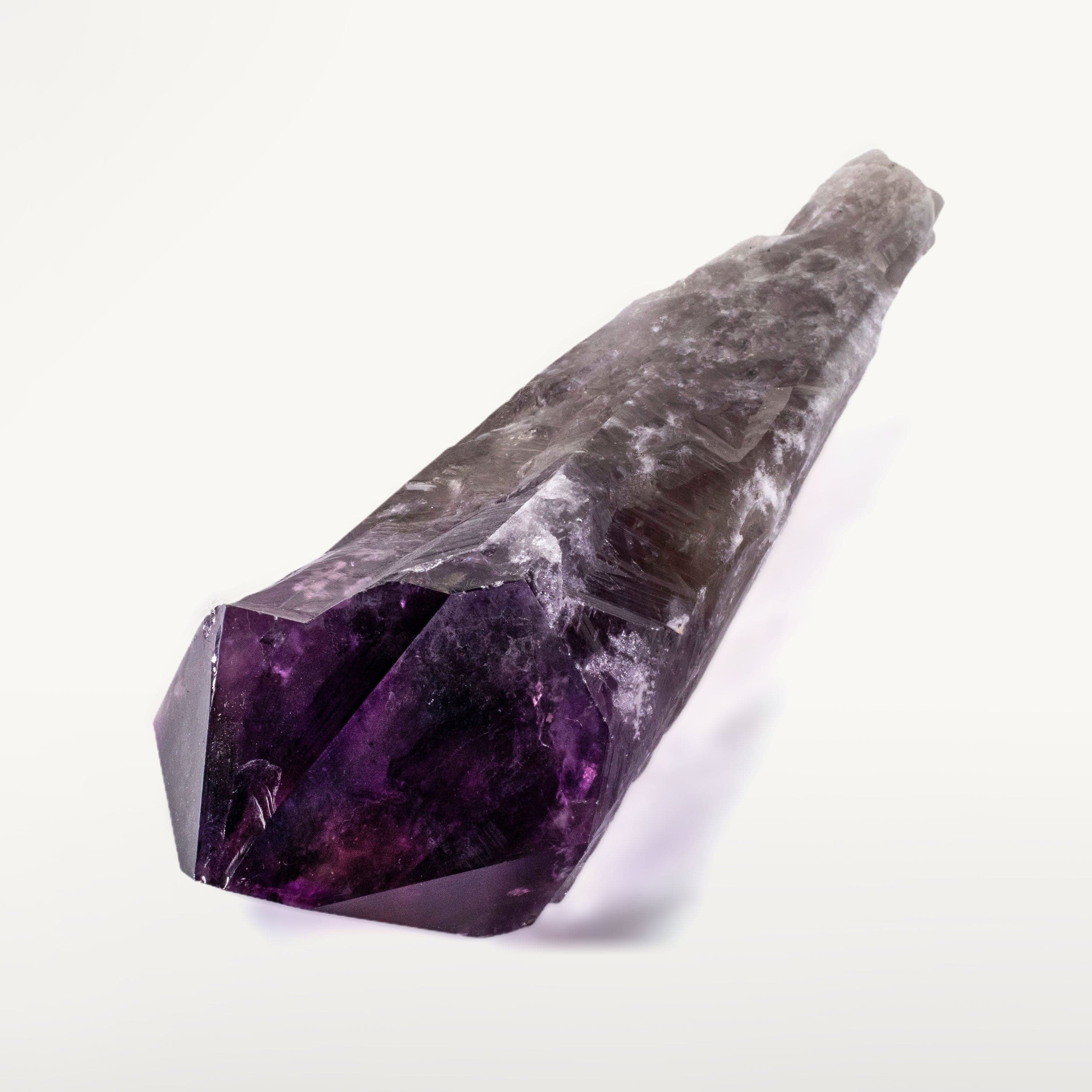Kalifano Amethyst Natural Elestial Amethyst Point - 8 in. / 1.5 lbs ALW800