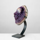 Uruguayan Amethyst Geode on Custom Stand - 11