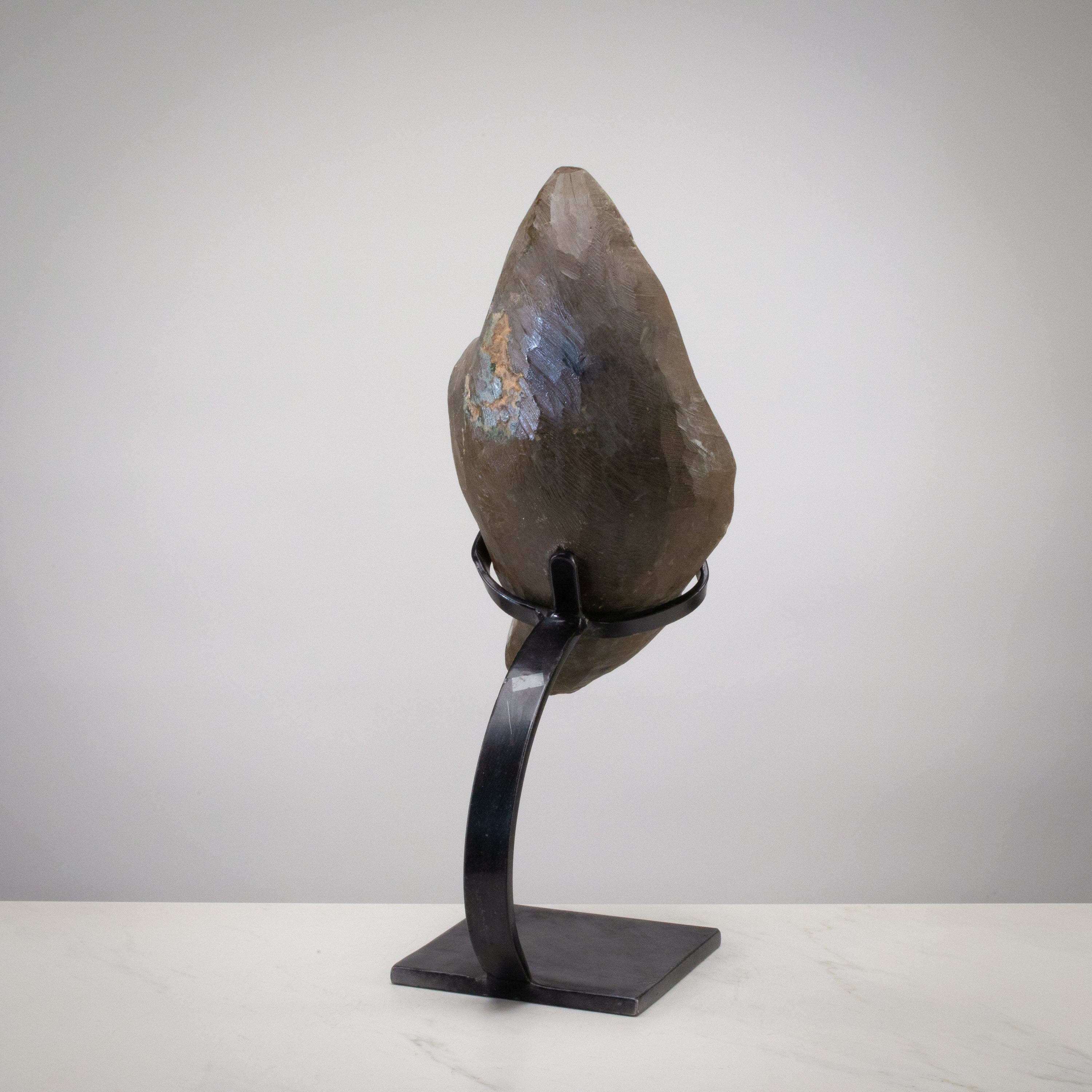 Kalifano Amethyst Uruguayan Amethyst Geode on Custom Stand - 22" / 28 lbs UAG14000.002