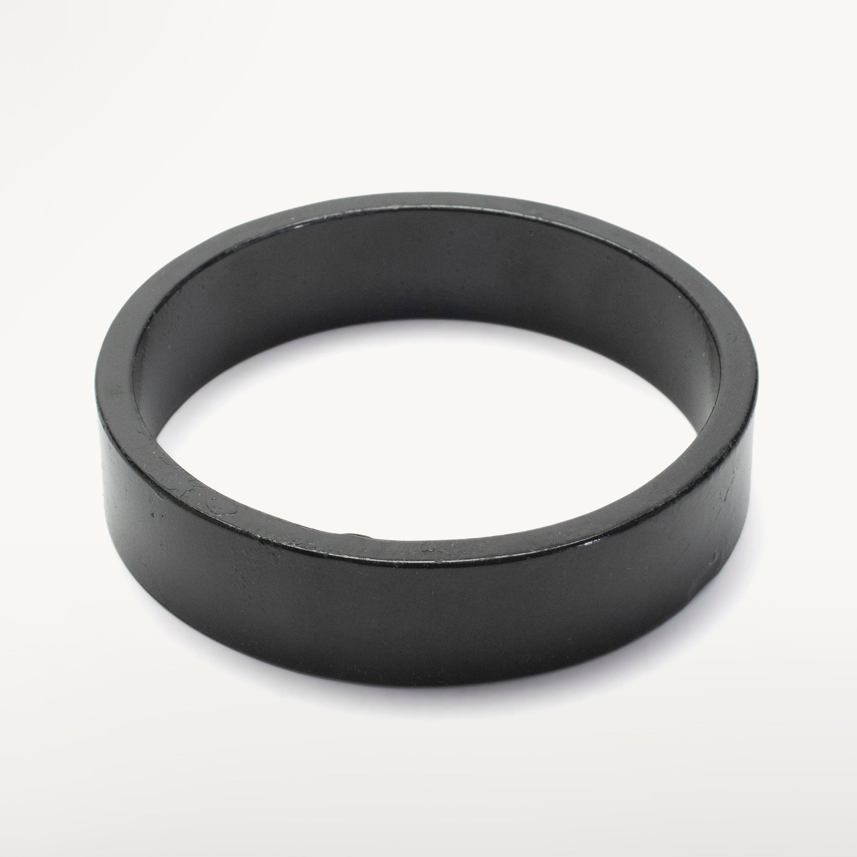 Kalifano Black Metal Ring Sphere Stand - 6 cm / 2.5" MS6