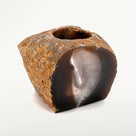 Natural Agate Candle and Pen Holder