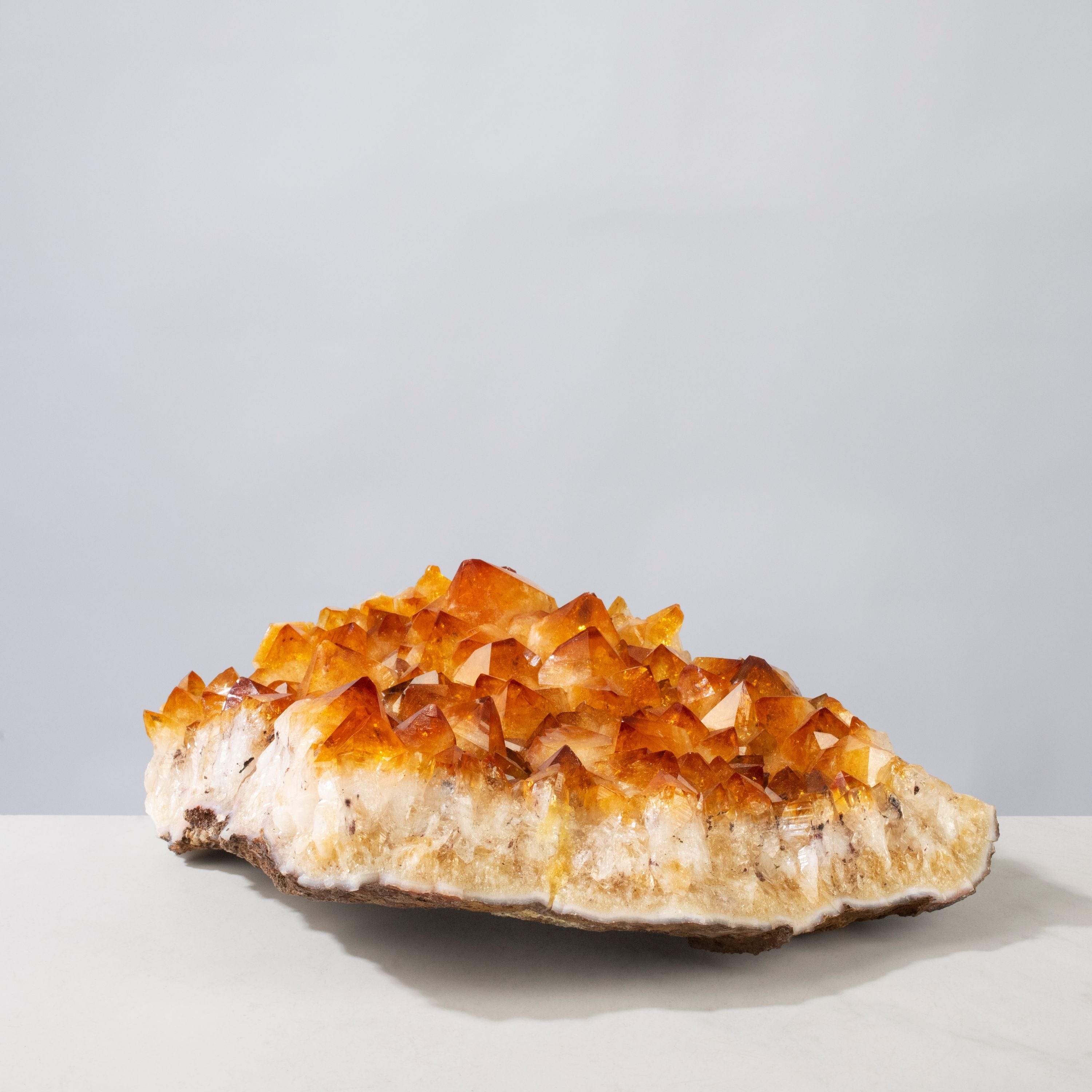 Kalifano Citrine Natural Citrine Geode from Brazil - 10.5" / 3,190 grams BCG1600.003