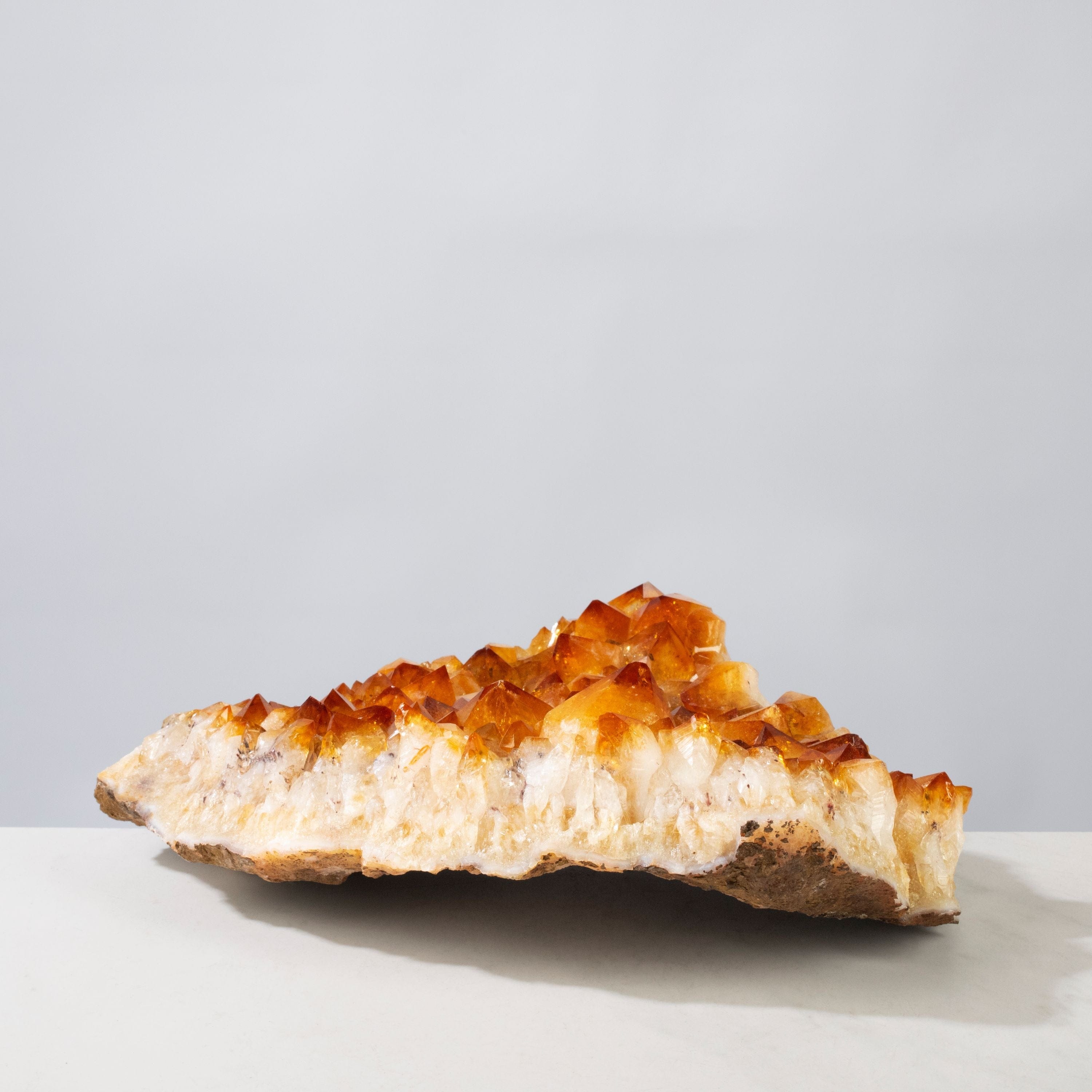 Kalifano Citrine Natural Citrine Geode from Brazil - 10.5" / 3,190 grams BCG1600.003