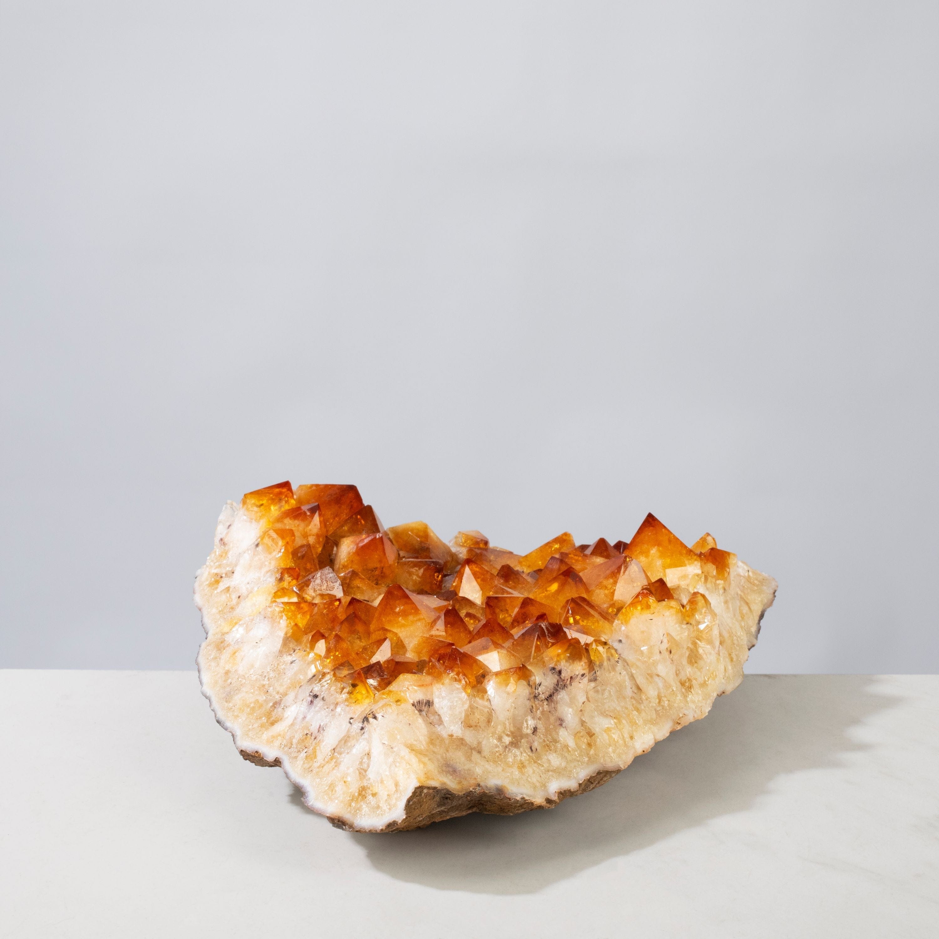 Kalifano Citrine Natural Citrine Geode from Brazil - 10.5" / 3,190 grams BCG1600.003