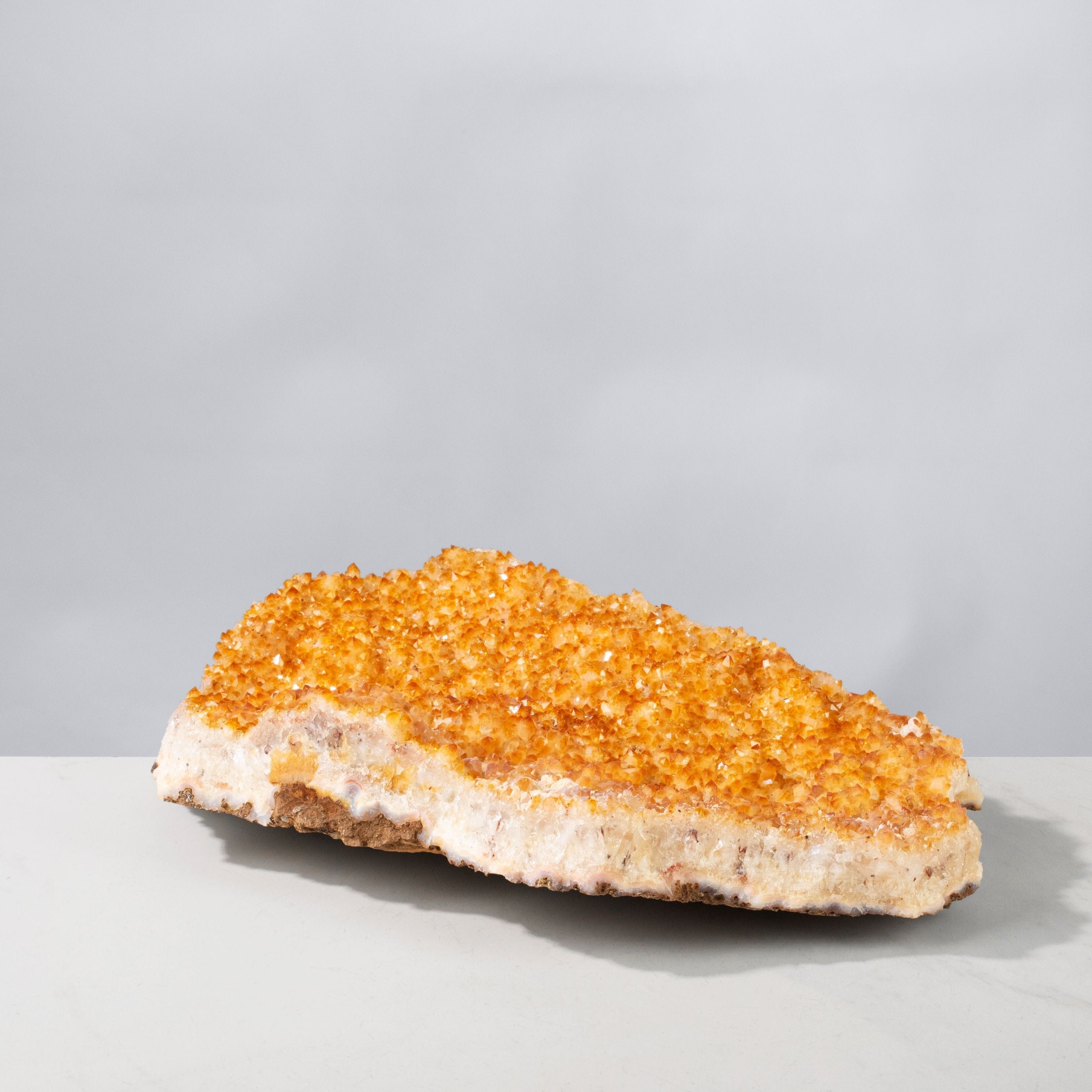 Kalifano Citrine Natural Citrine Geode from Brazil - 11.5" / 2,740 grams BCG1400.010
