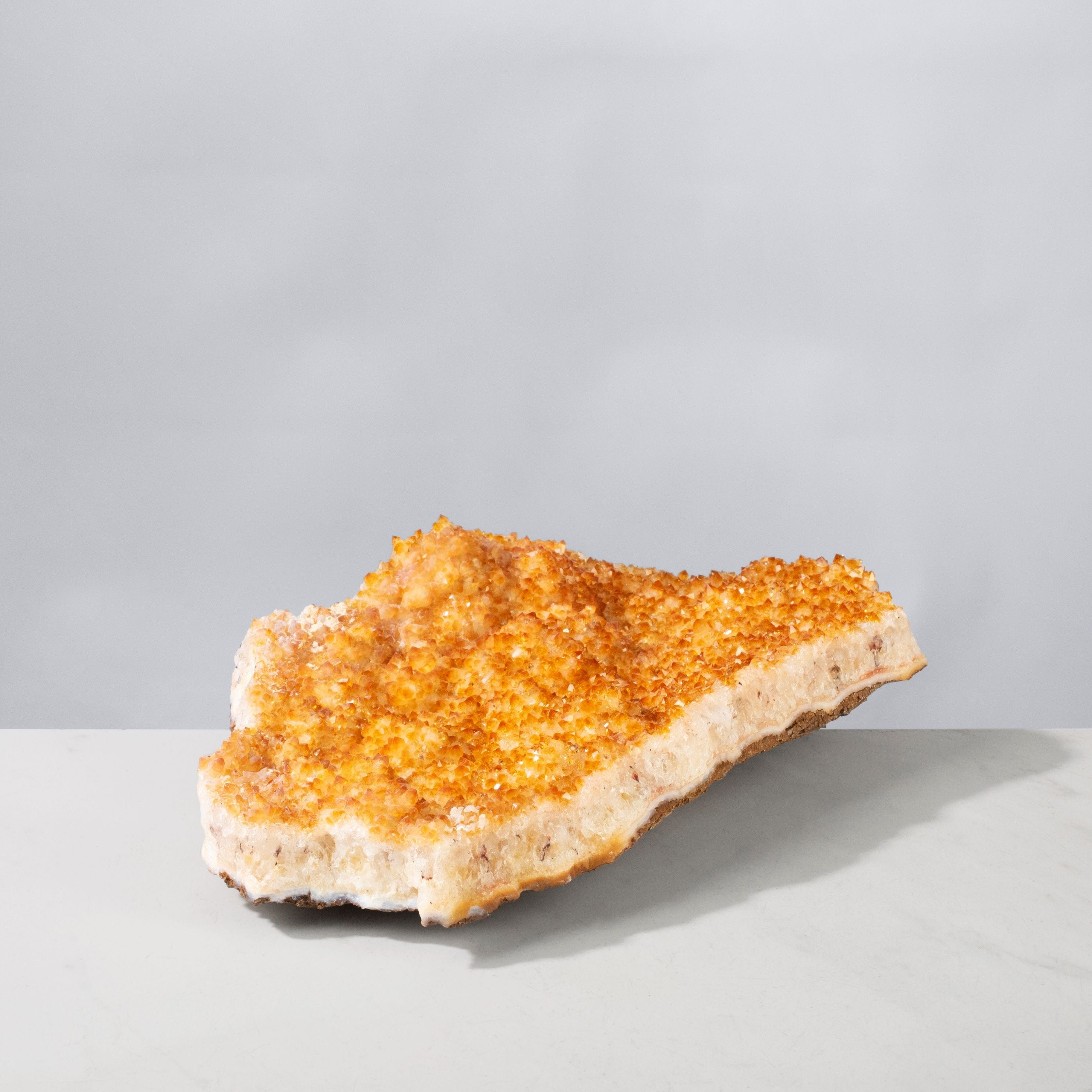 Kalifano Citrine Natural Citrine Geode from Brazil - 11.5" / 2,740 grams BCG1400.010