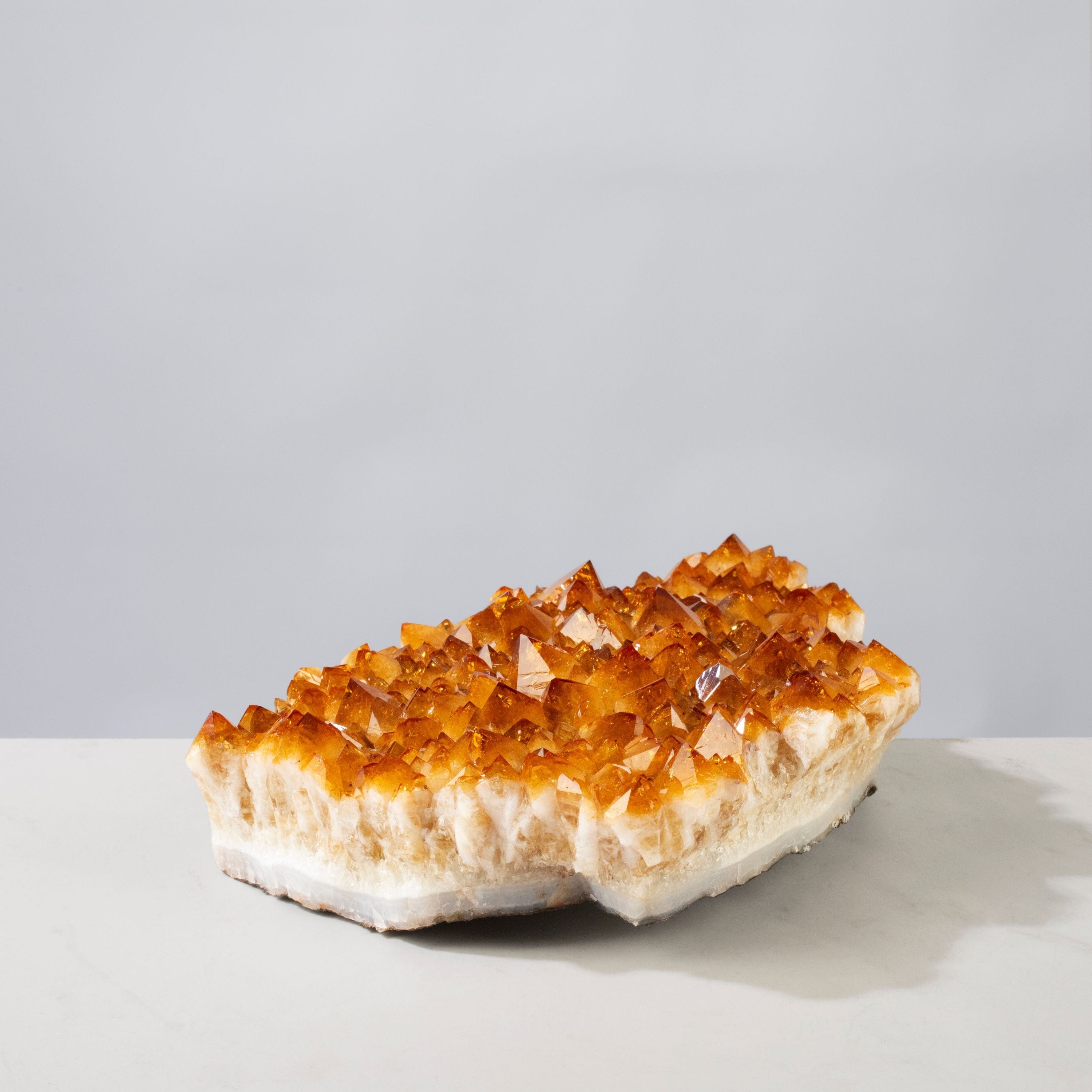 Kalifano Citrine Natural Citrine Geode from Brazil - 12.5" / 3,900 grams BCG1900.002