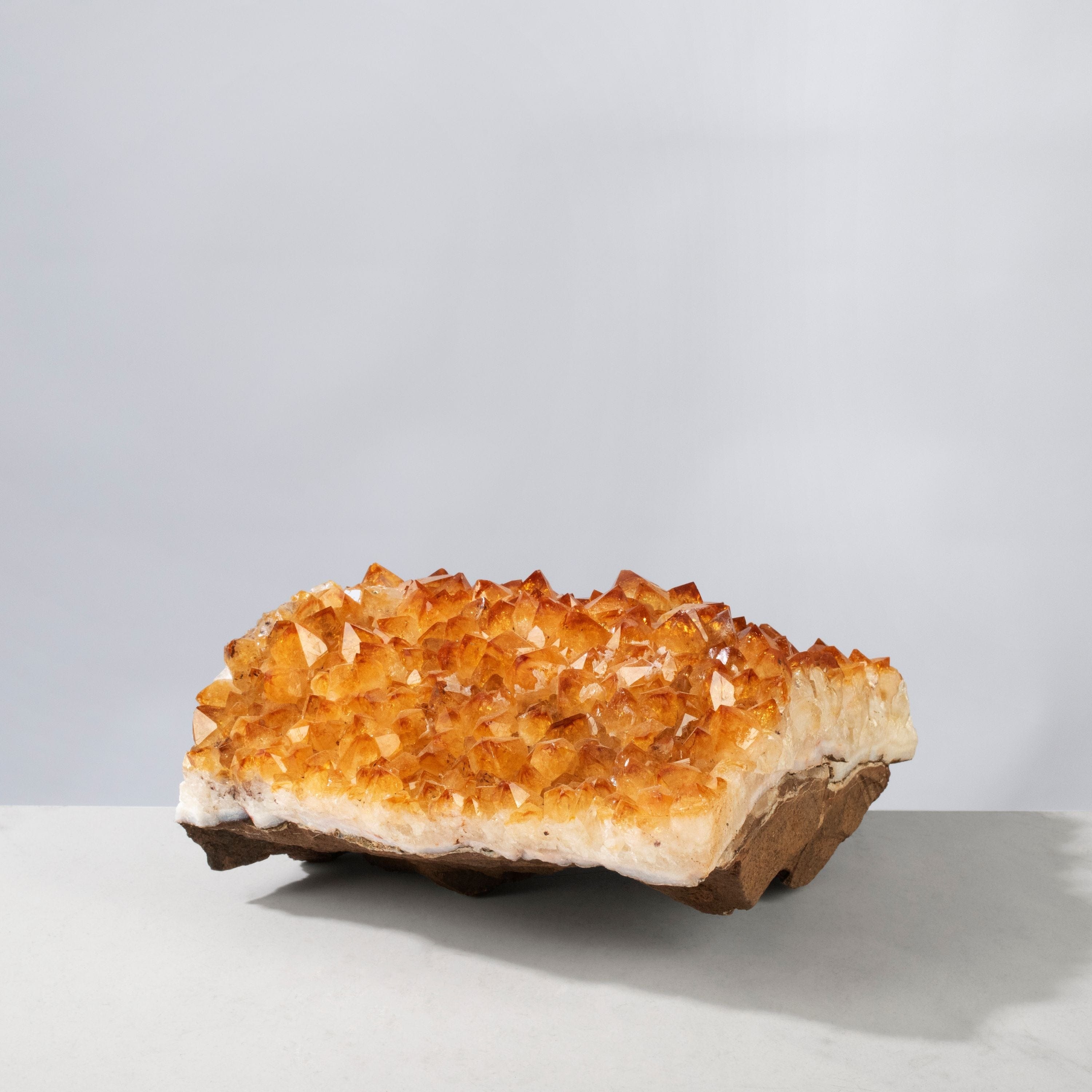 Kalifano Citrine Natural Citrine Geode from Brazil - 7" / 2,790 grams BCG1400.012