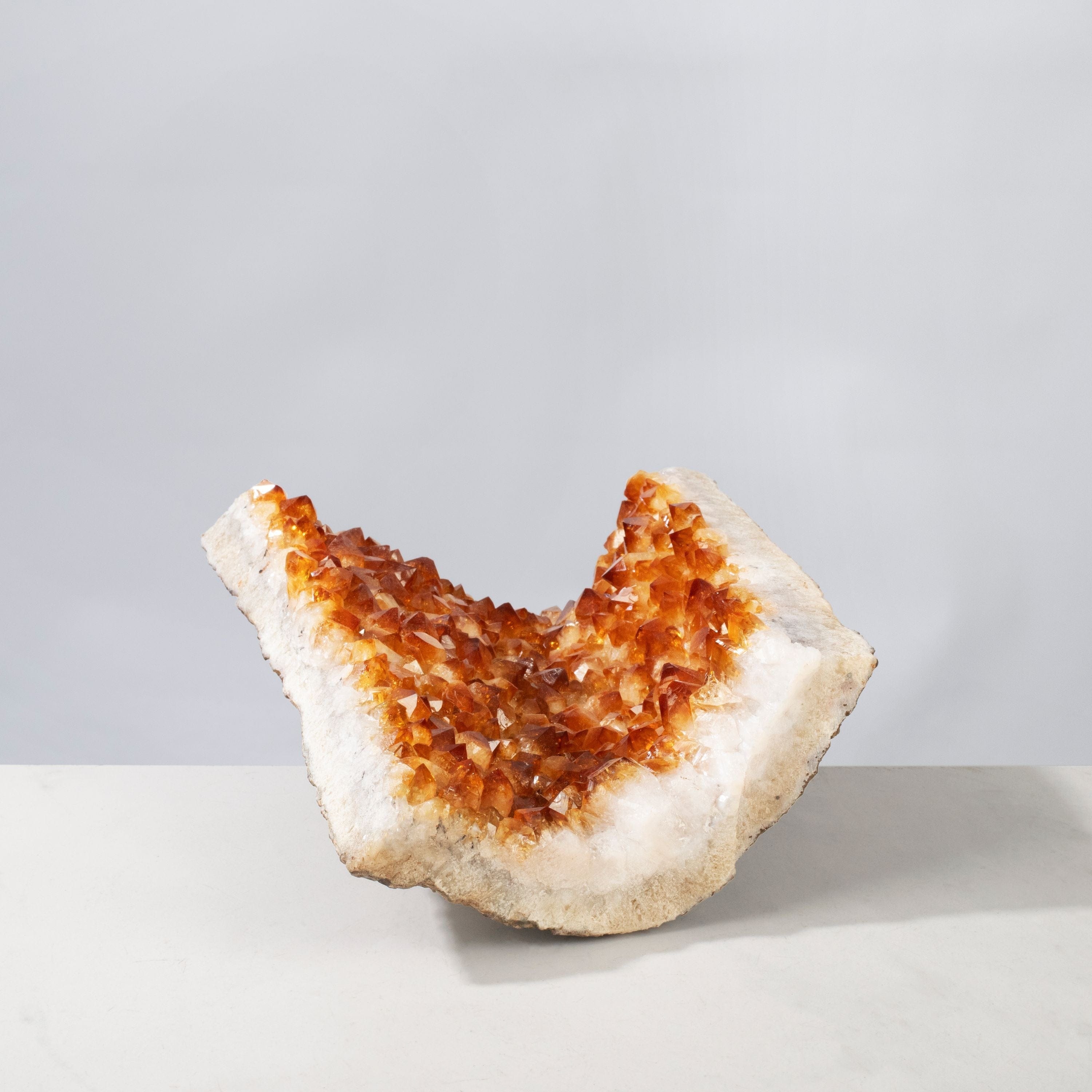 Kalifano Citrine Natural Citrine Geode from Brazil - 9" / 2,980 grams BCG1500.002