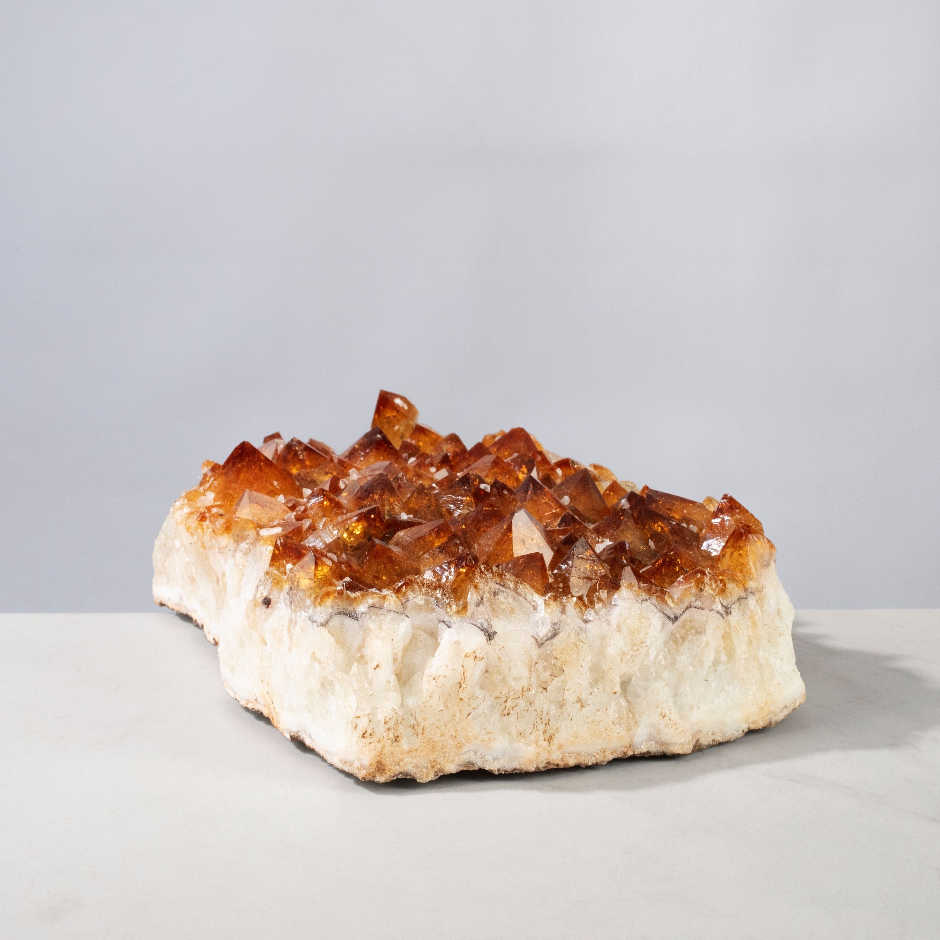 Kalifano Citrine Natural Citrine Geode from Brazil - 9.5" / 4,120 grams BCG2000.010