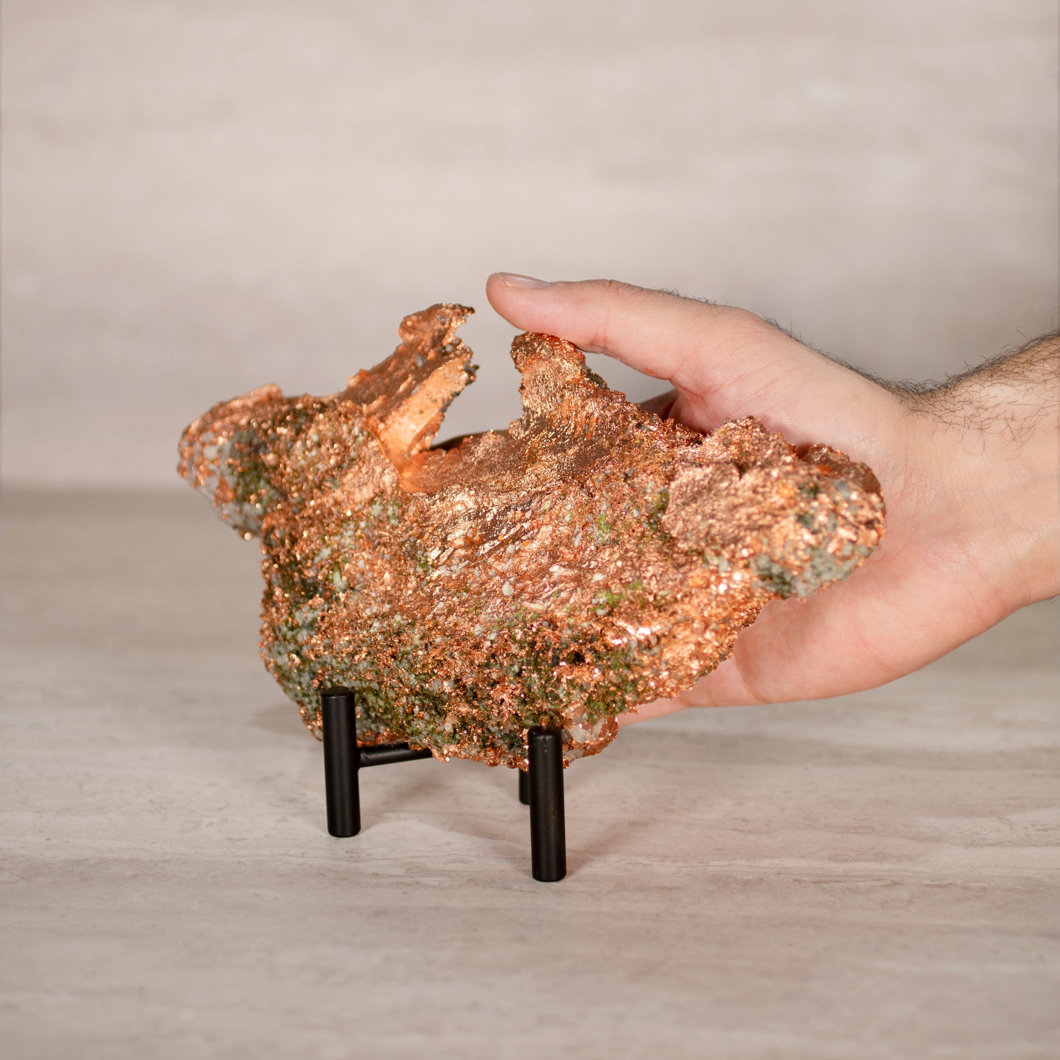 Kalifano Copper Natural Michigan Native Copper - 9 in / 6 lbs CPR4500.001