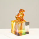 Clever Rat Crystal Carving - A Symbol of Adaptability and Resourcefulness