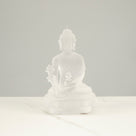 Divine Clear Guan Yin Crystal Carving - A Symbol of Compassion and Protection