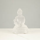 Divine Clear Guan Yin Crystal Carving - A Symbol of Compassion and Protection