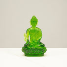 Divine Green Guan Yin Crystal Carving - A Symbol of Compassion and Protection