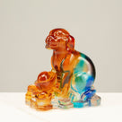 Loyal Dog Crystal Carving - A Symbol of Loyalty and Protection