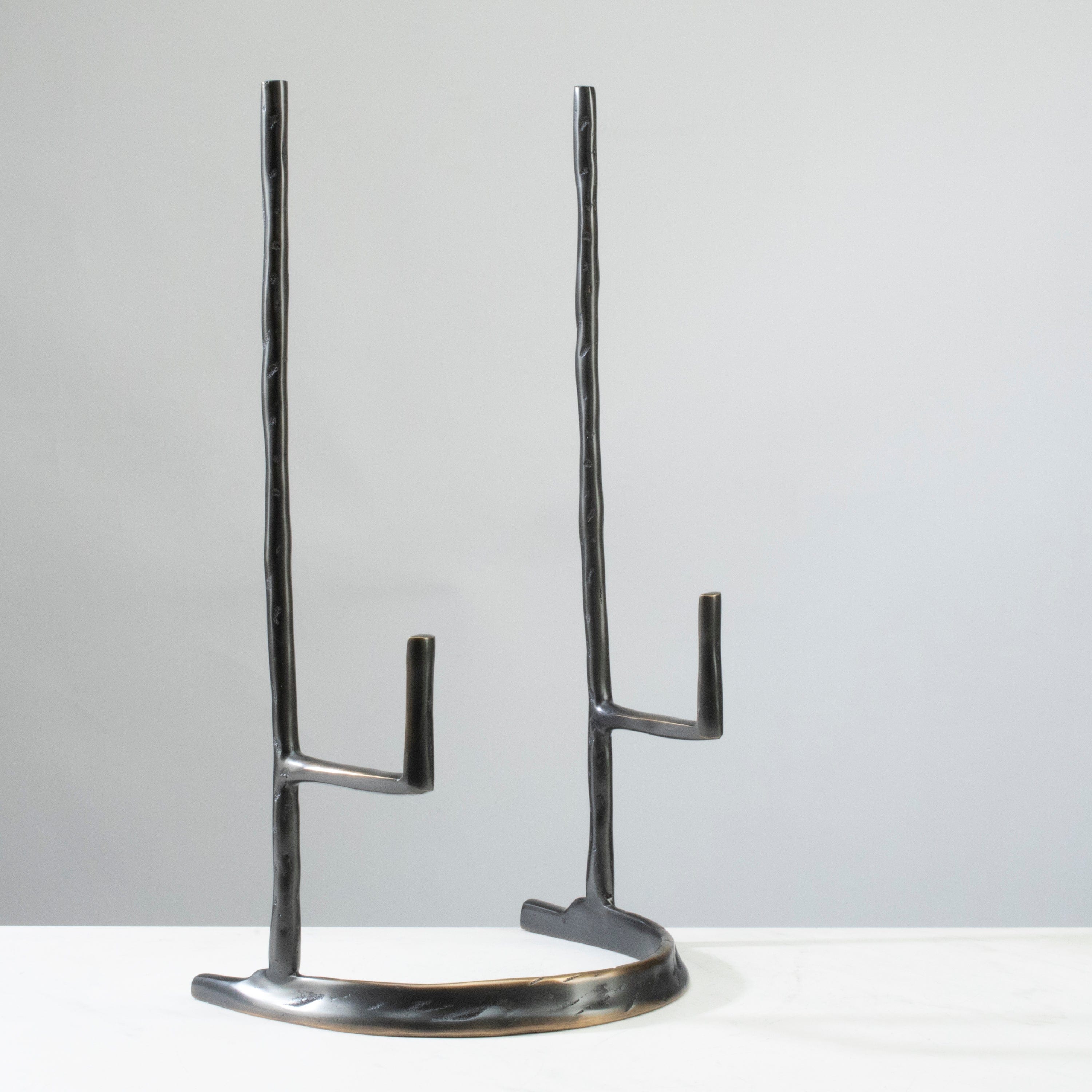 KALIFANO Crystal Home Decor Brass Display Stand HG1185A-CP
