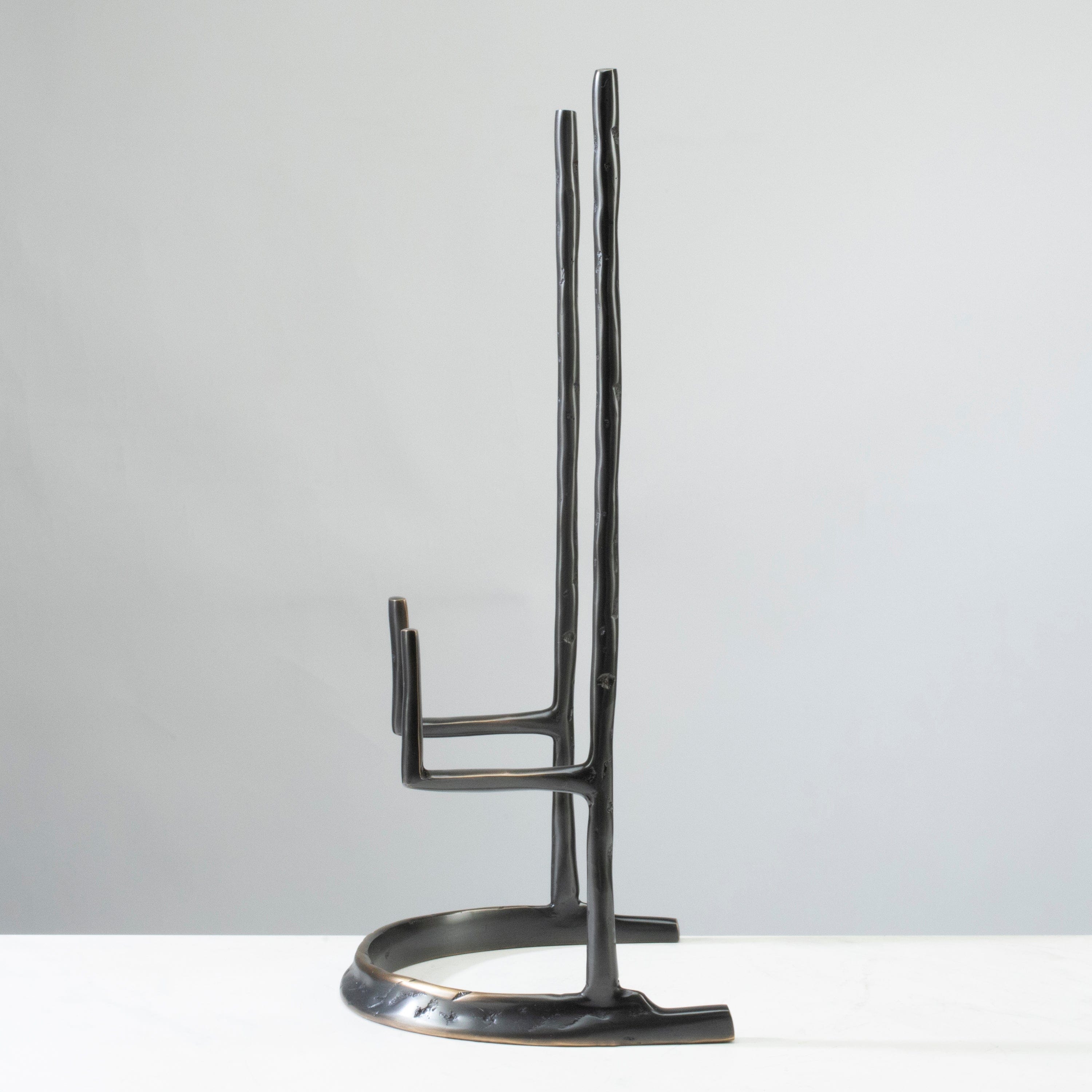 KALIFANO Crystal Home Decor Brass Display Stand HG1185A-CP