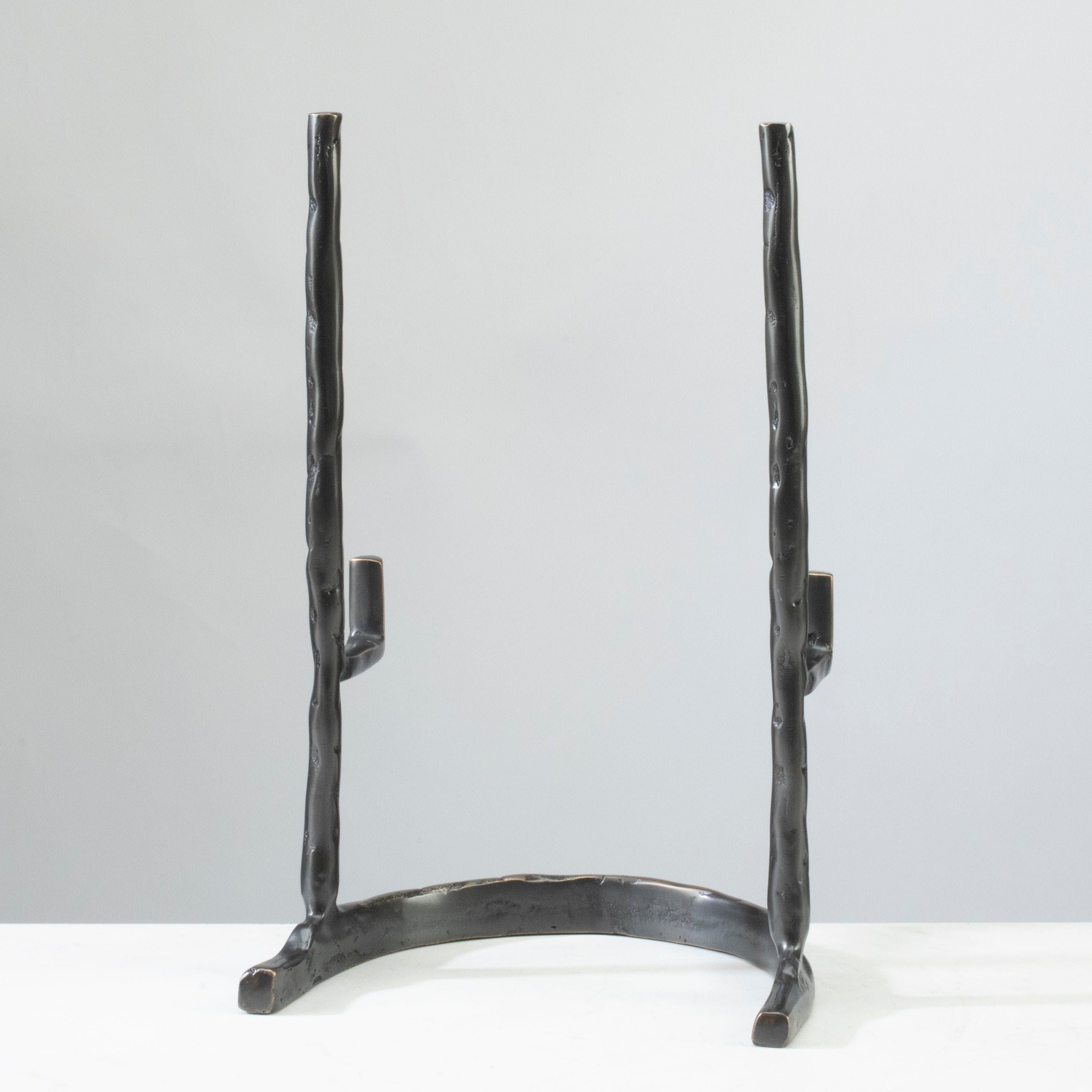KALIFANO Crystal Home Decor Brass Display Stand HG1185B-CP
