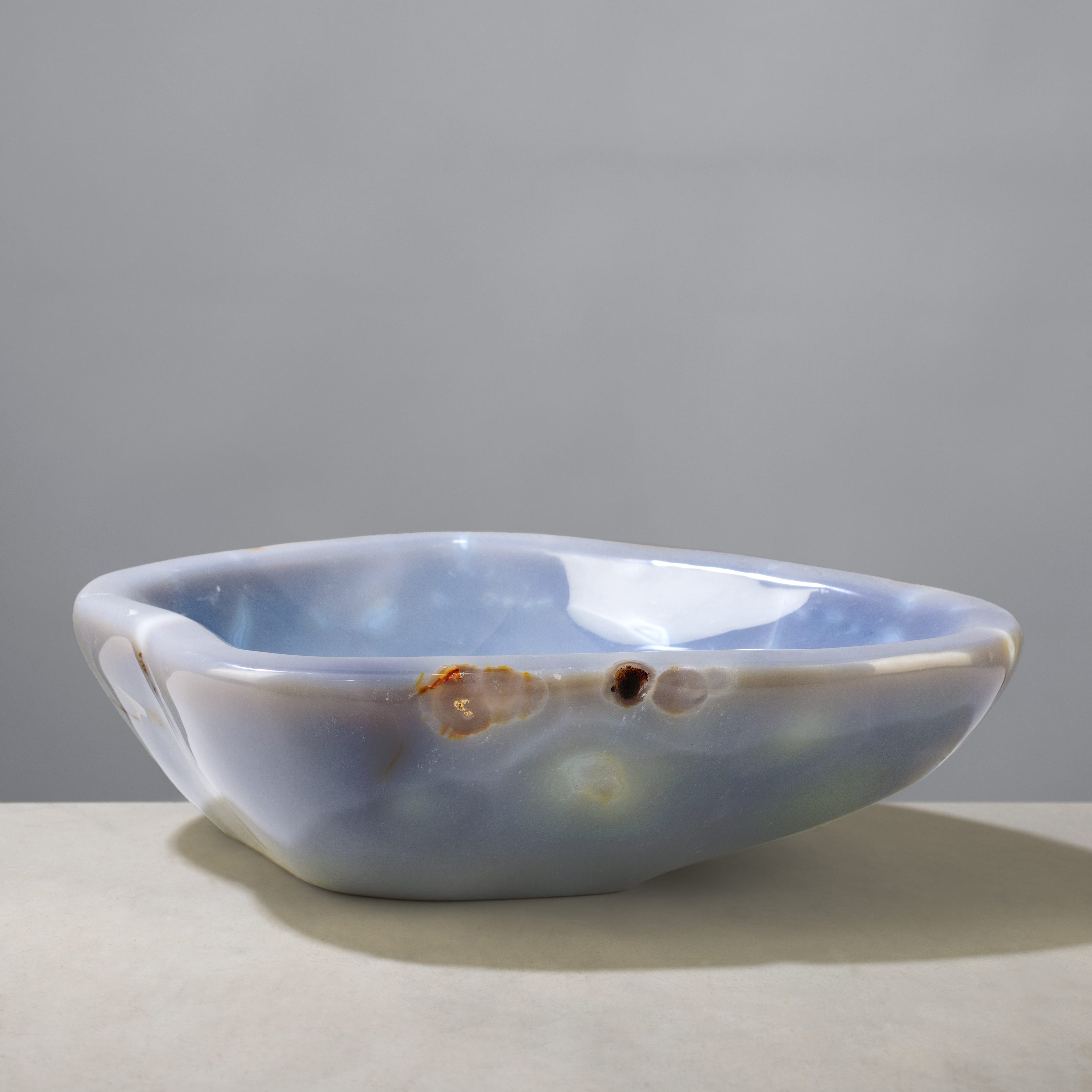 Kalifano Gemstone Bowls Agate Bowl from Madagascar - 8.5" BOWL1400-AG.001