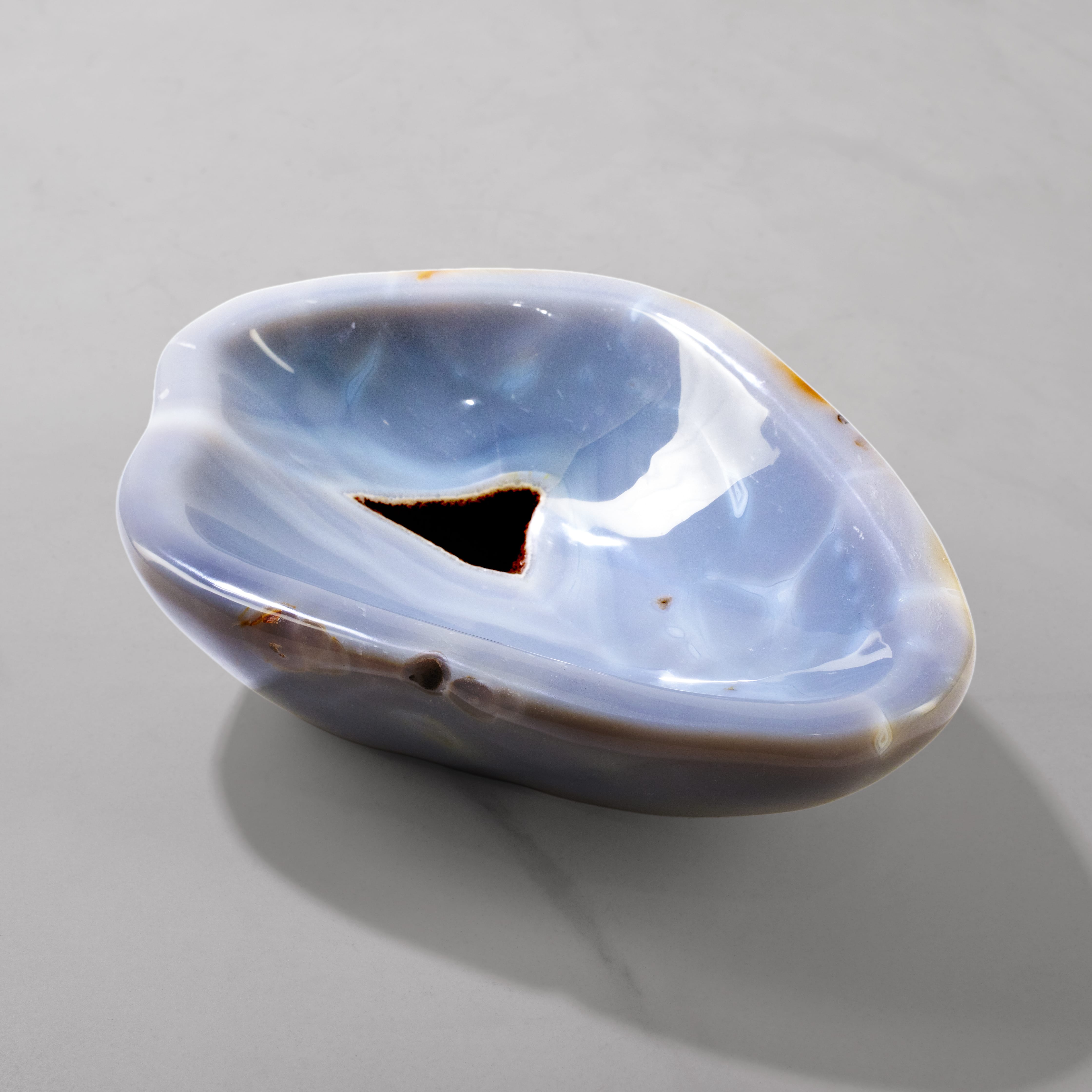 Kalifano Gemstone Bowls Agate Bowl from Madagascar - 8.5" BOWL1400-AG.001
